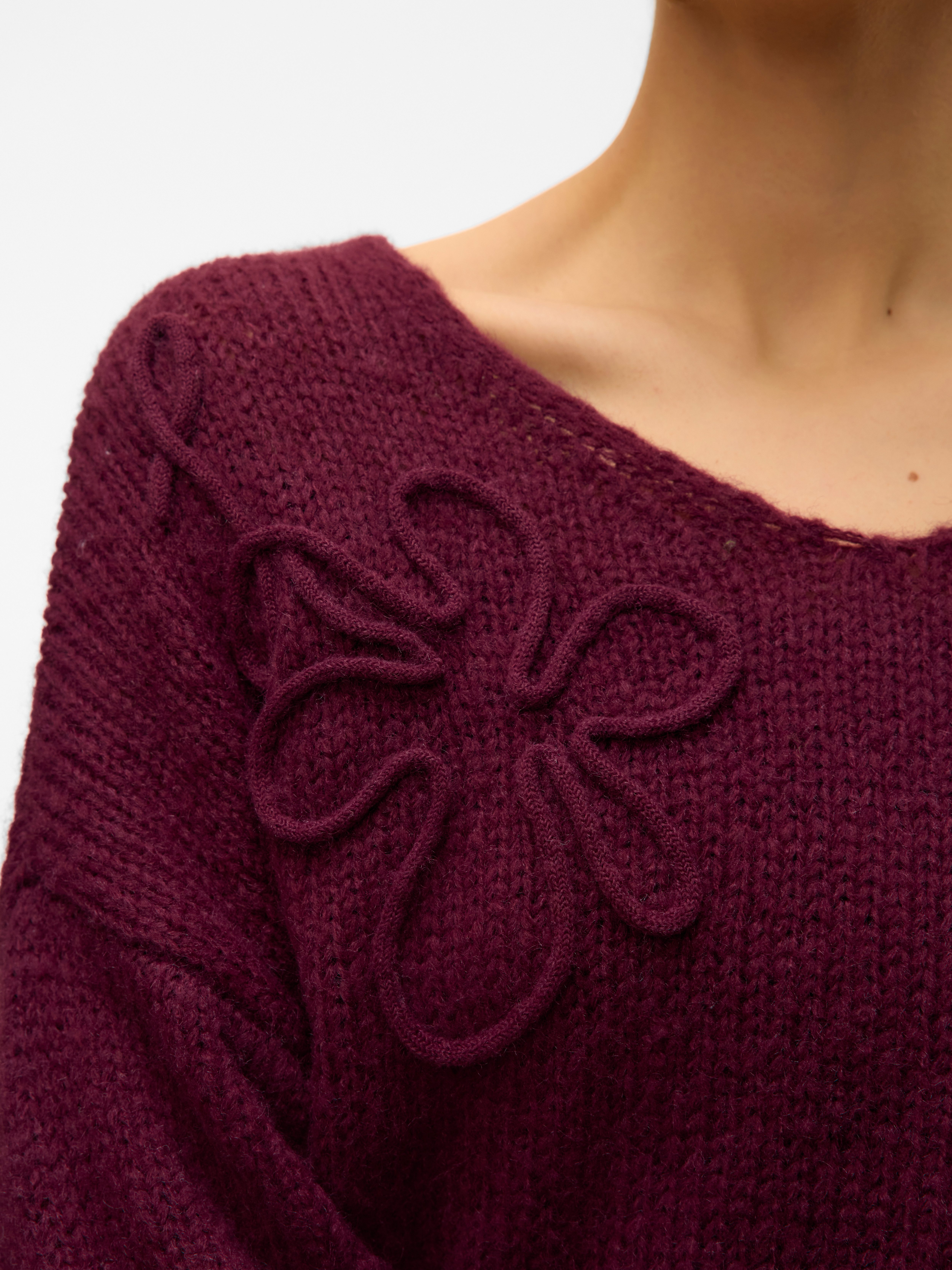 Vero Moda Trui met V-hals VMLOLLIPOP LS V-NECK PULLOVER BOO