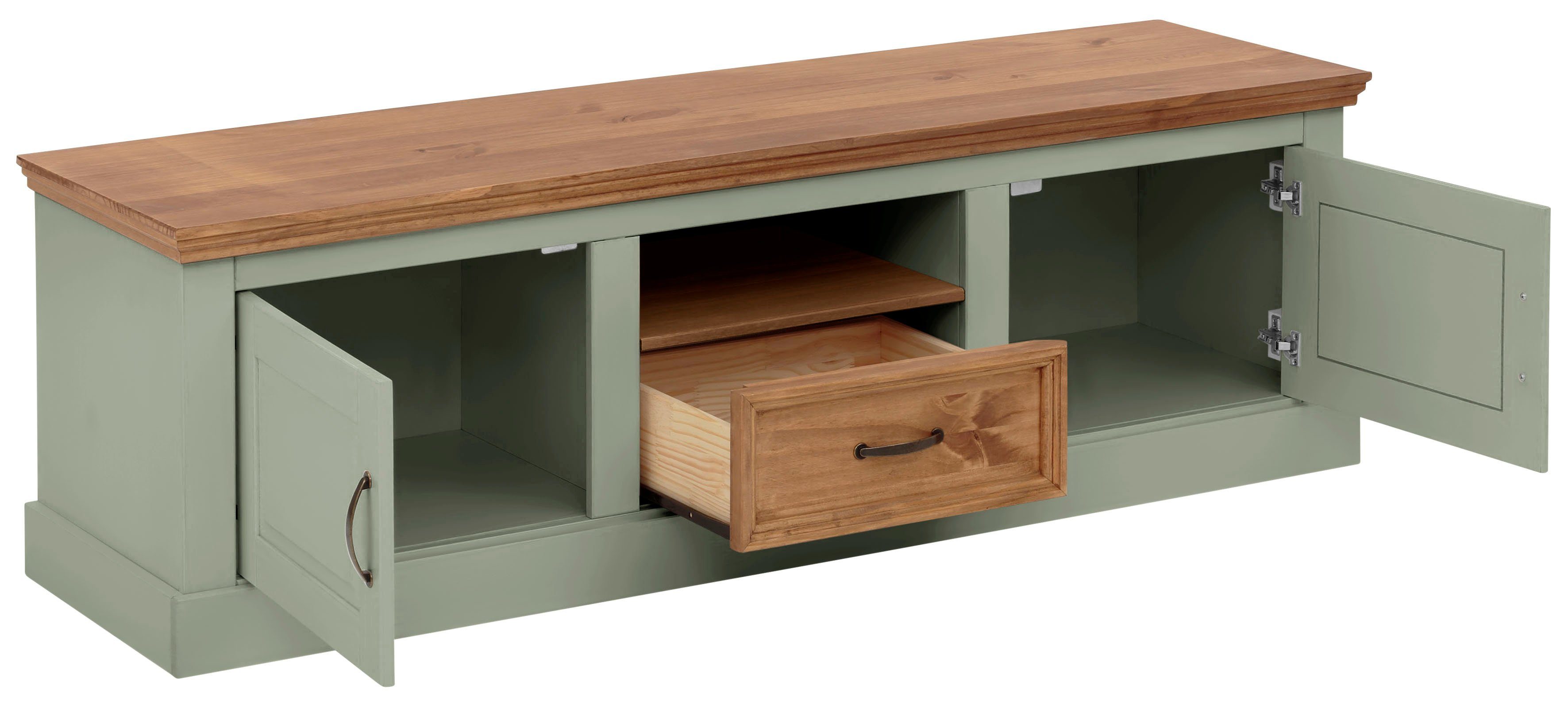 Home affaire Tv-meubel Selma TV-kast, breedte 160 cm, 1 lade, 2 deuren