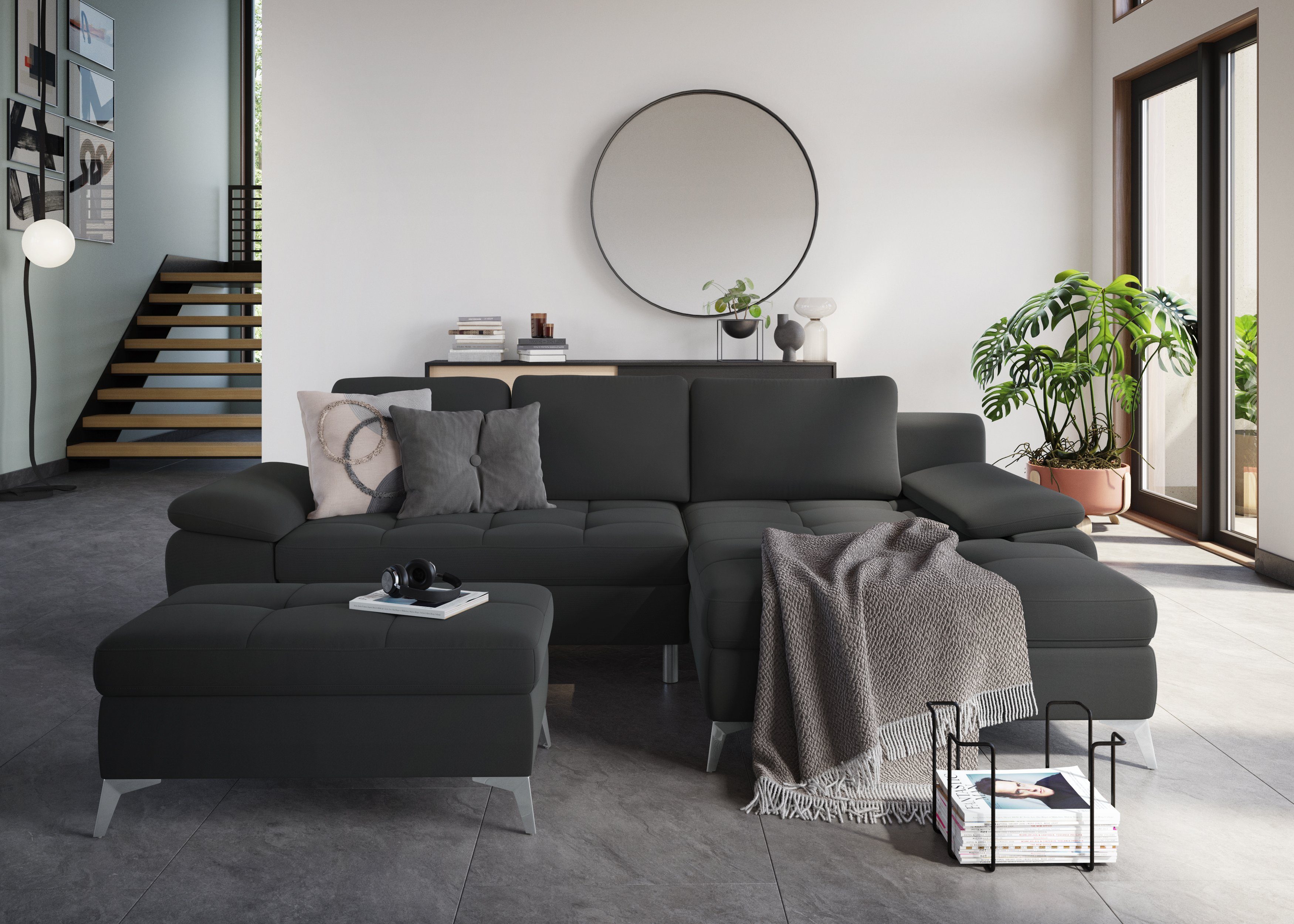 sit&more Hocker met bergruimte Latigo inclusief opbergruimte