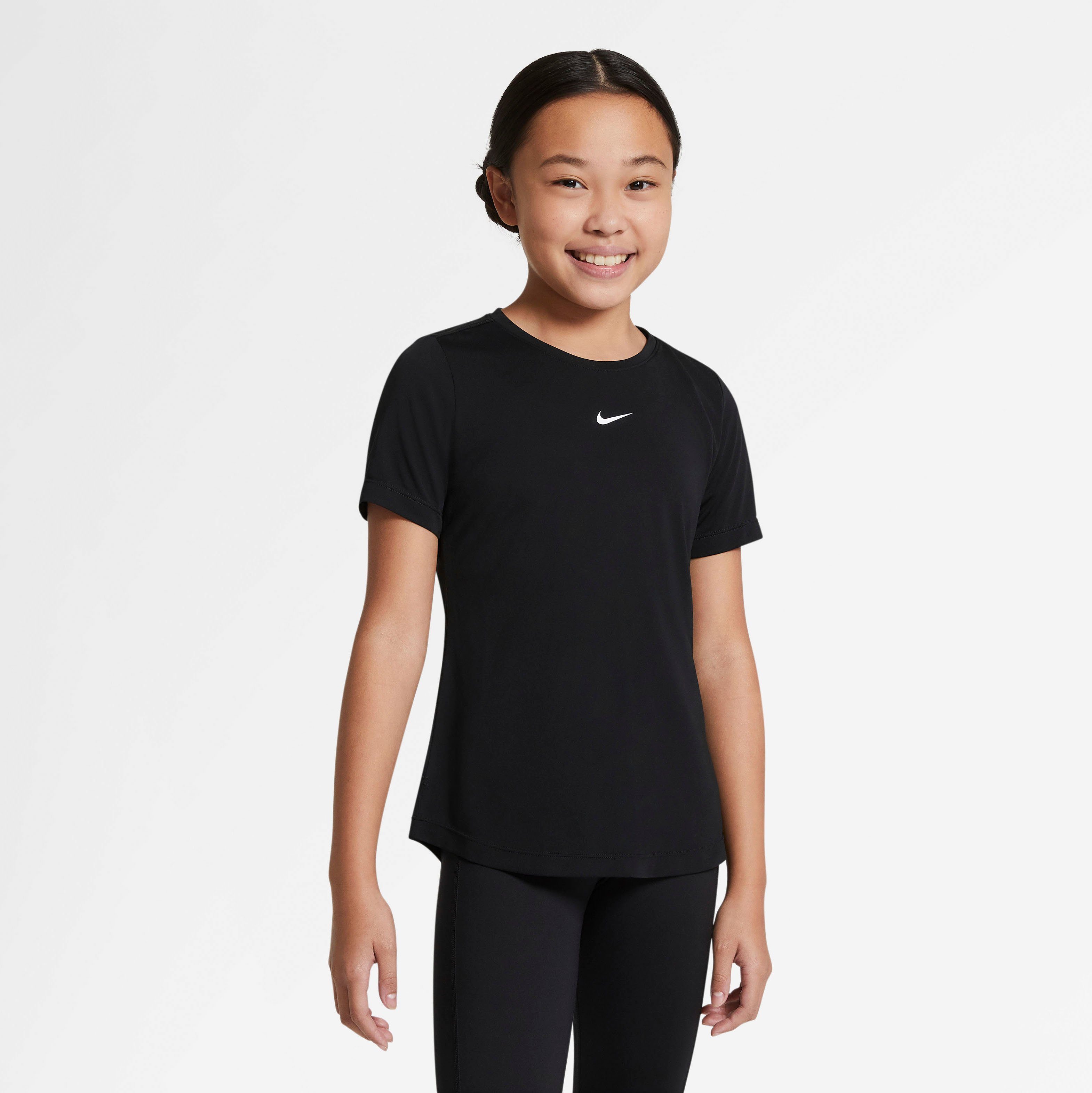 Nike Trainingsshirt DRI-FIT ONE GIRLS SHORT SLEEVE