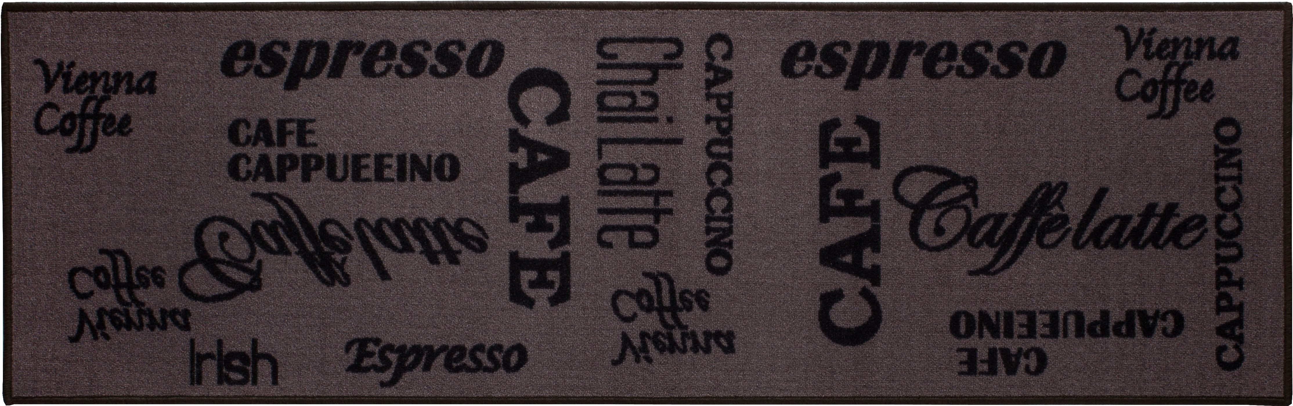 Andiamo Keukenloper Espresso met opdruk, antislip, keuken, klantfavoriet