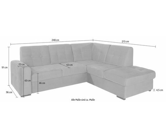 COTTA Hoekbank met chaise longue in de online shop OTTO COTTA Hoekbank met chaise longue in de online shop OTTO