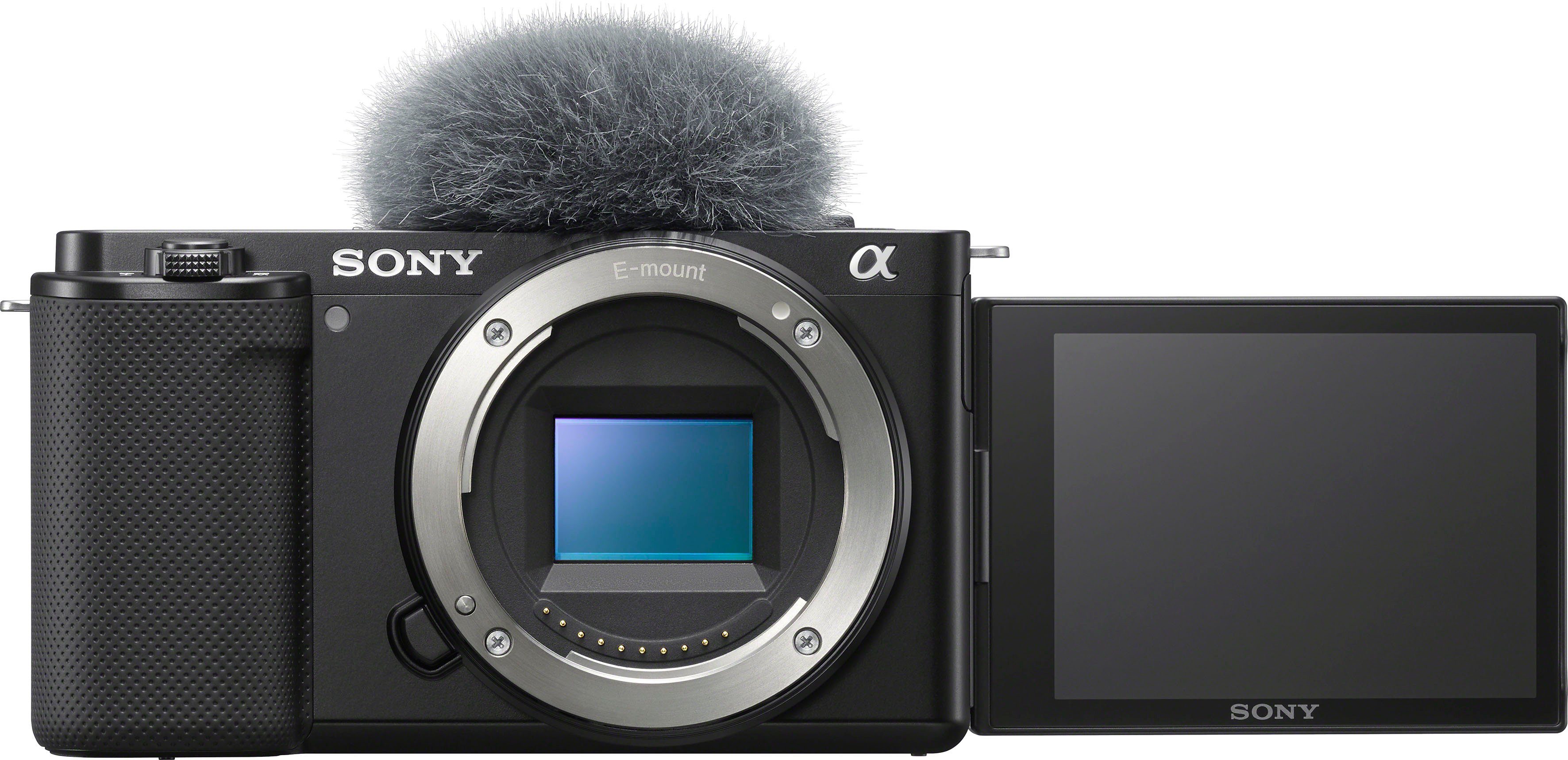 Sony Systeemcamera ZV-E10L Vlog-camera met draaibaar scherm incl. SEL16-50 objectief