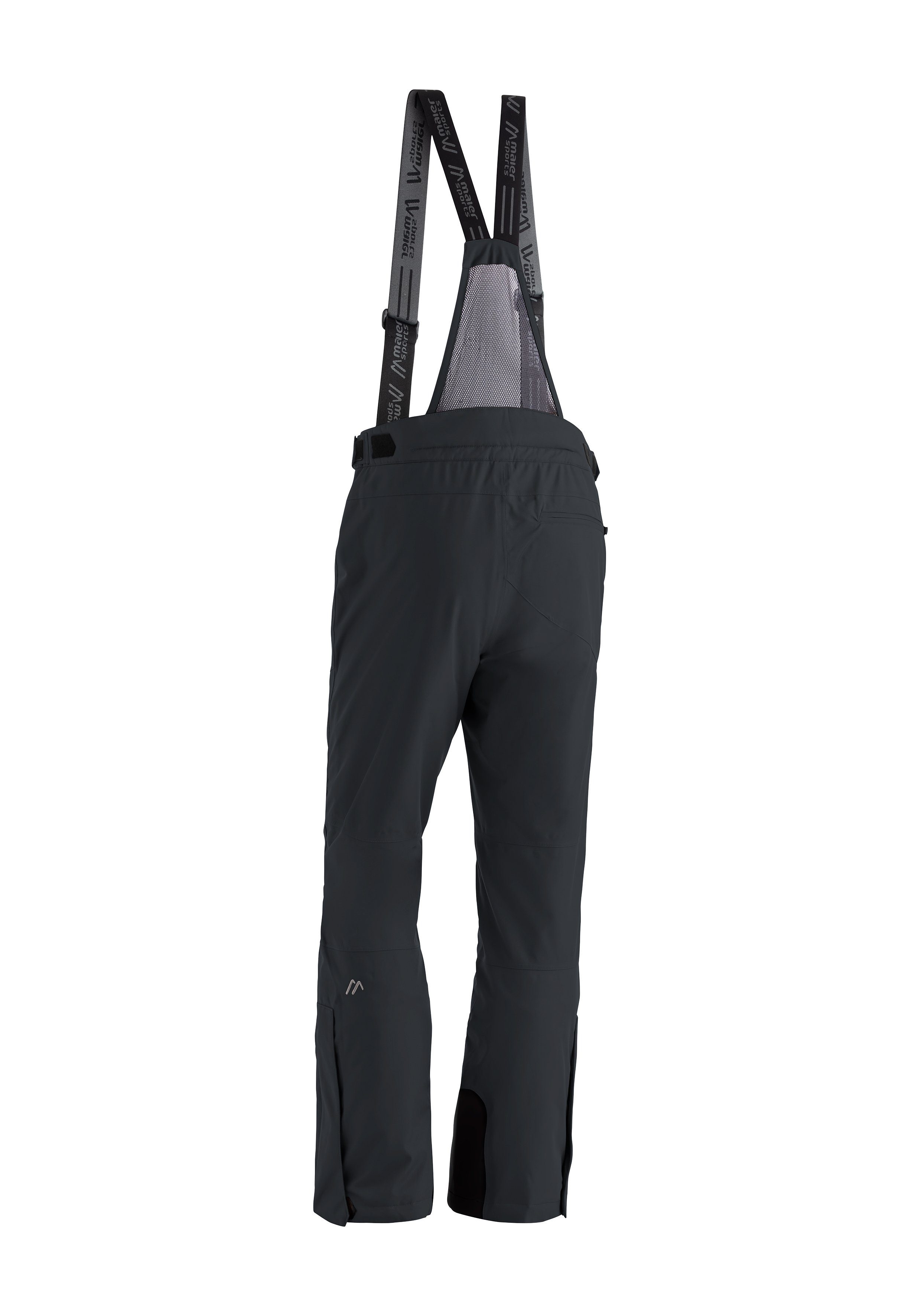 Maier Sports Skibroek Anton 2 Heren sneeuwbroek met bretels, wind/waterdicht, regular fit