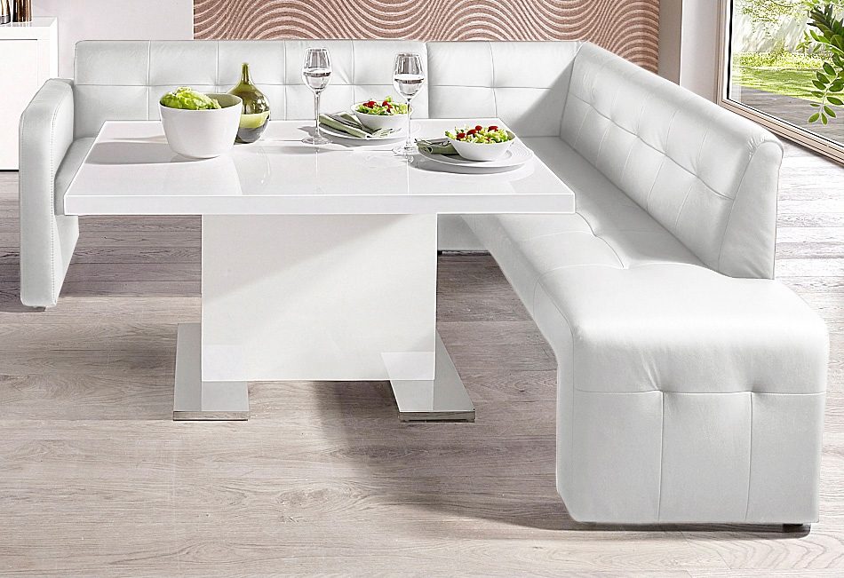 exxpo - sofa fashion Eetbank Barista, comfortabel en elegant, hoge bodemvrijheid,