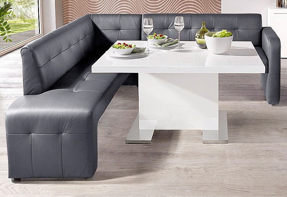 exxpo - sofa fashion Eetbank Barista, comfortabel en elegant, hoge bodemvrijheid,