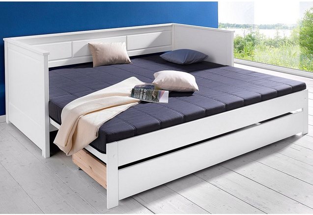 Bed met 2 ligoppervlakken Bed met 2 ligoppervlakken