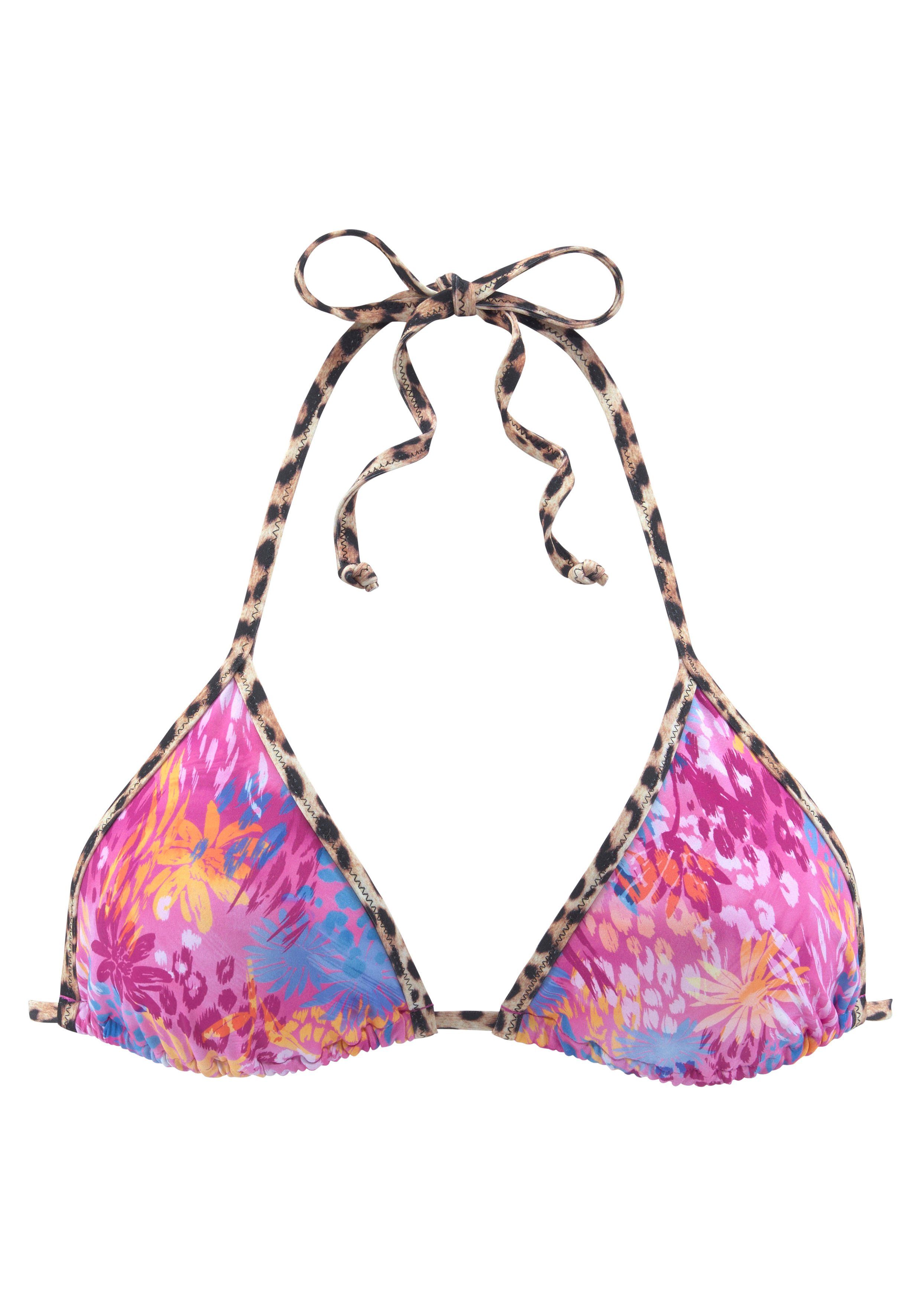 Buffalo Triangel-bikinitop Haruna in motievenmix