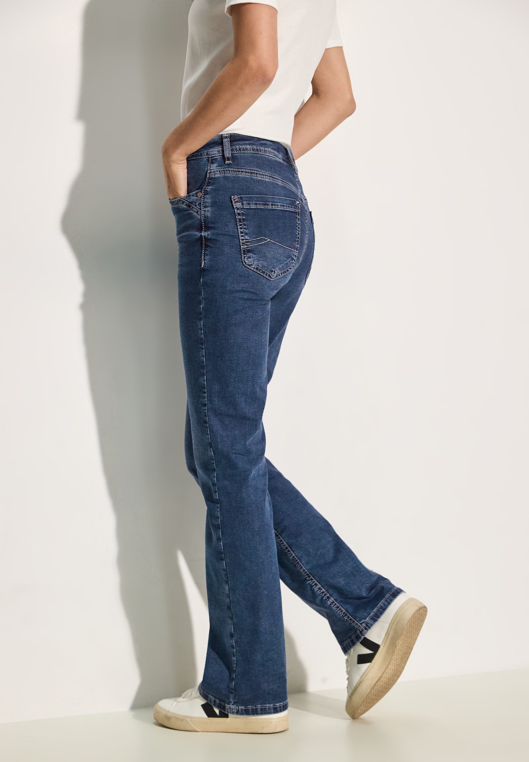 Cecil Bootcut jeans Toronto in five-pocketsstijl