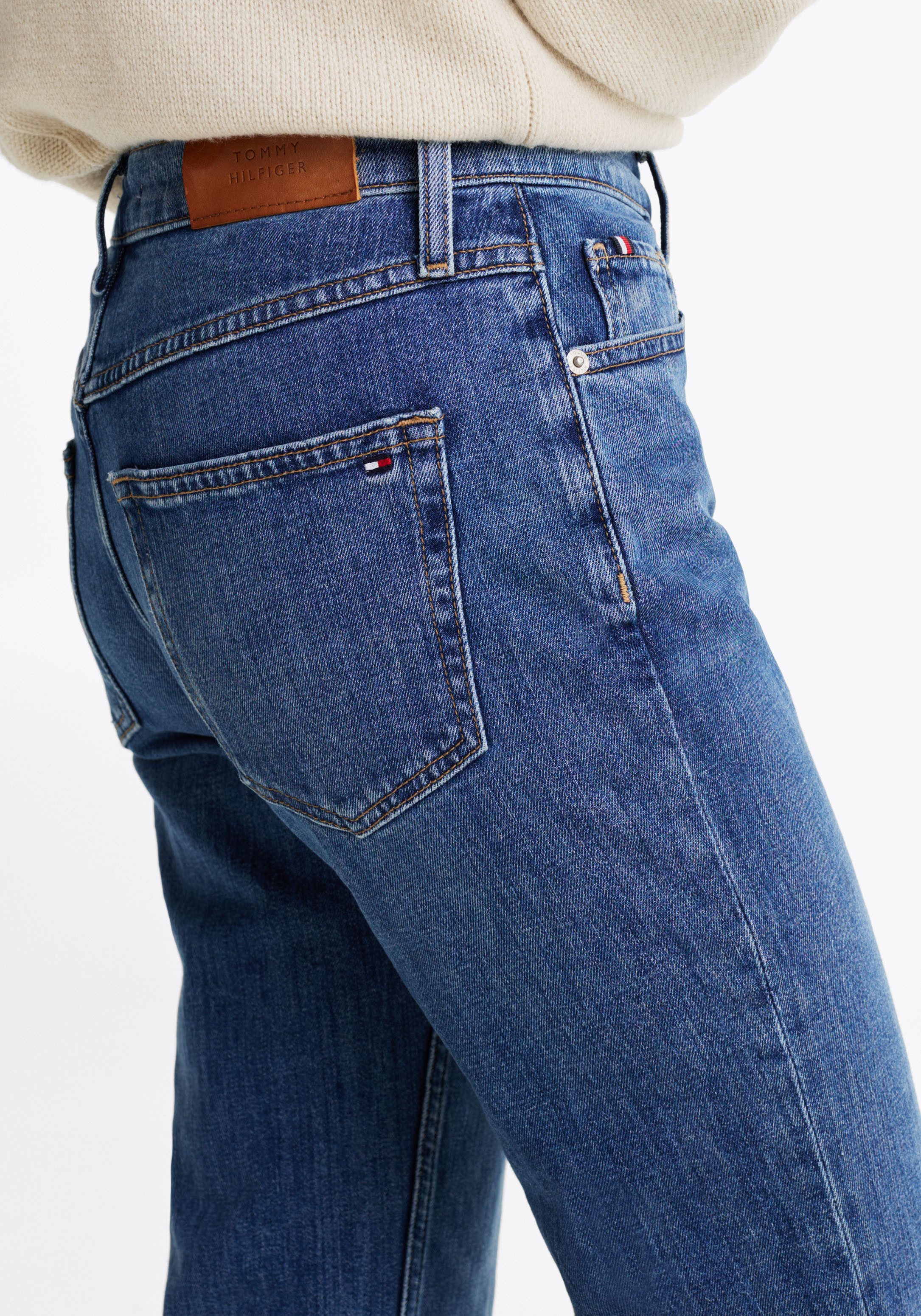 Tommy Hilfiger Straight jeans Classic Straight met lichte fadeout-effecten