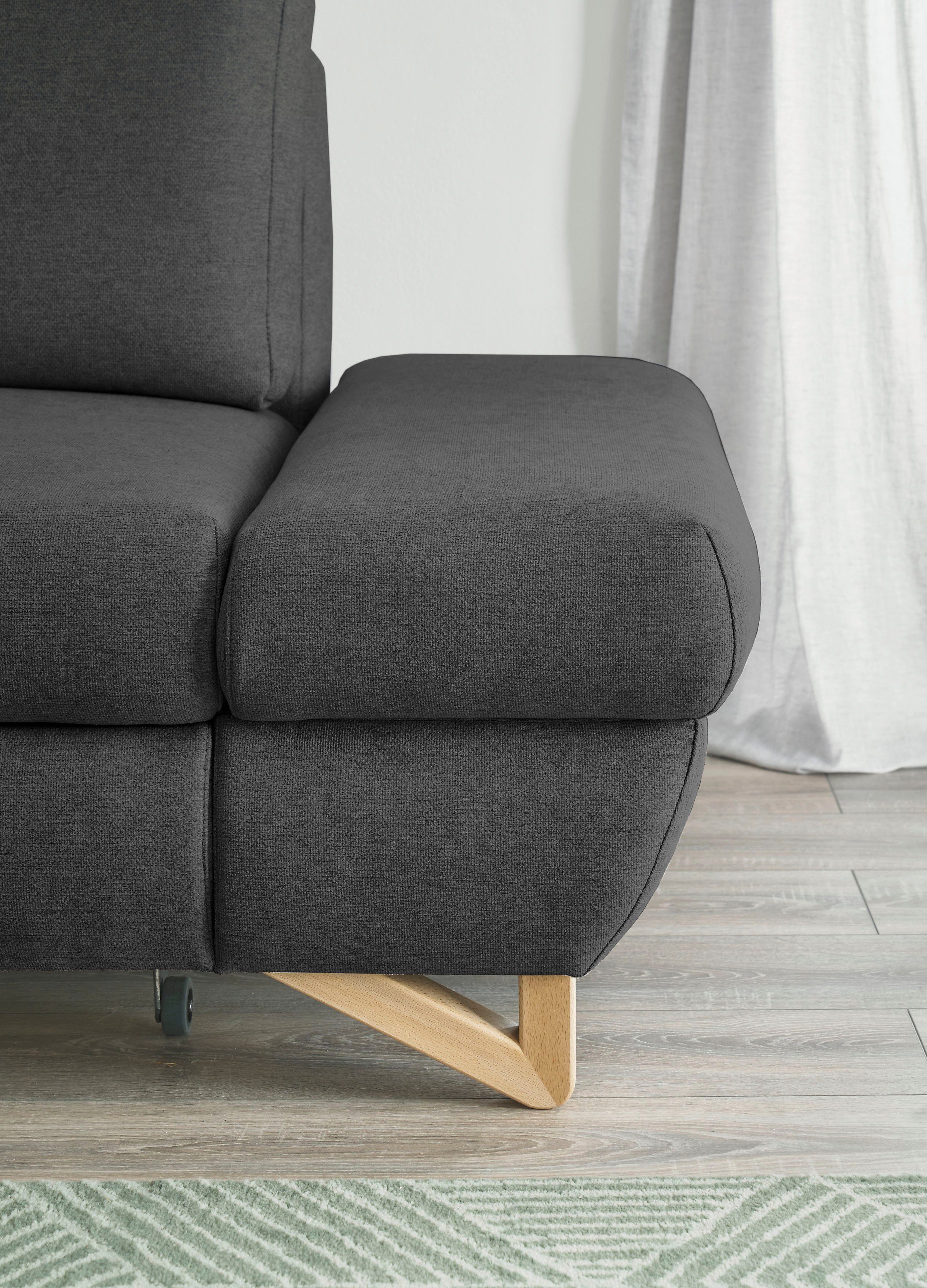 INOSIGN Slaapbank City/Giron comfortabele slaapbank (ligoppervlak 245 x 138 cm) en bedlade