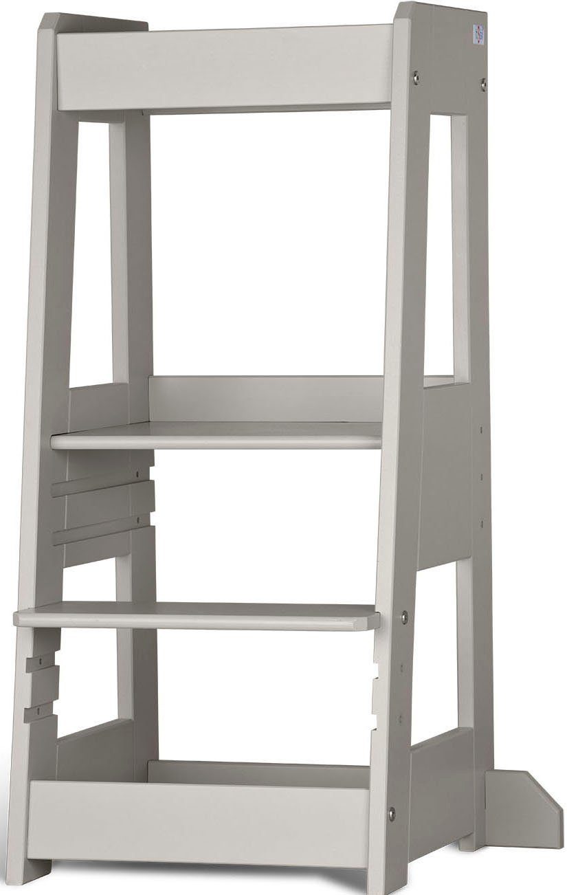 tiSsi® Stahulp Lernturm Felix, Stromy grey
