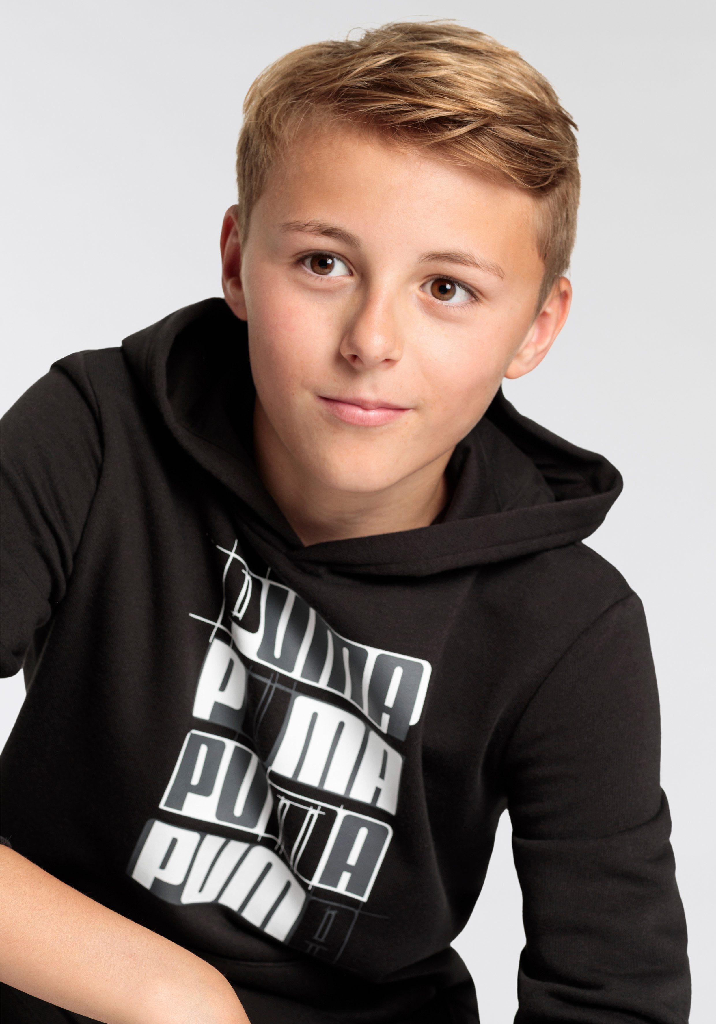 PUMA Hoodie ESS+ LOGO LAB HOODIE TR B (1-delig)