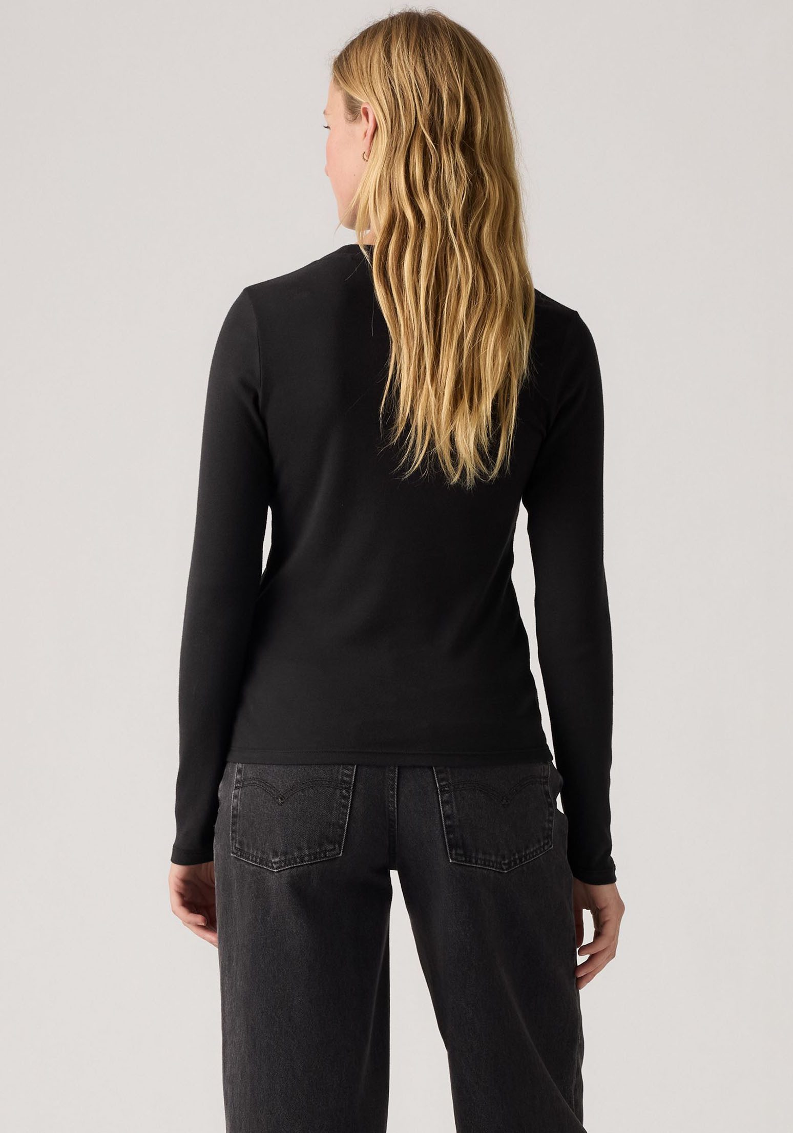 Levi's® Shirt met lange mouwen LS 2 Pack Tee met batwing-logoborduursel (set, 2-delig)
