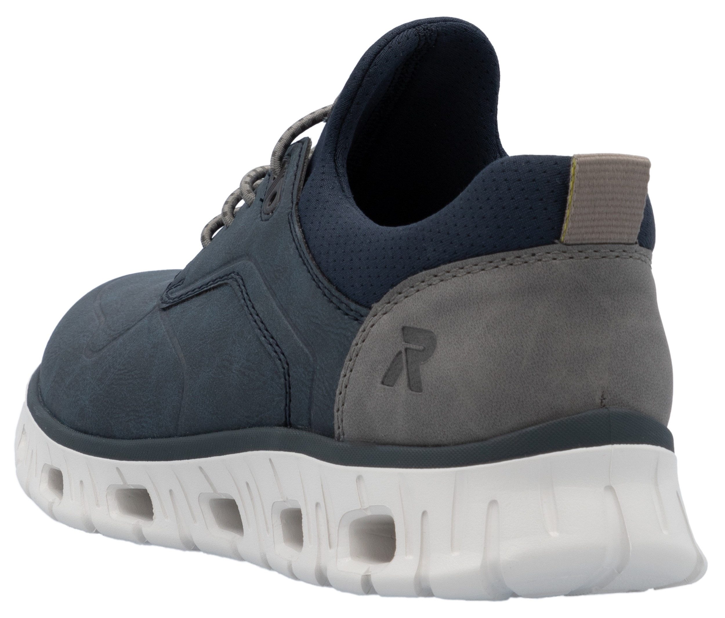RIEKER Sport Slip-on sneakers , vrijetijdsschoen, lage schoen, instapschoen met modieuze loopzool