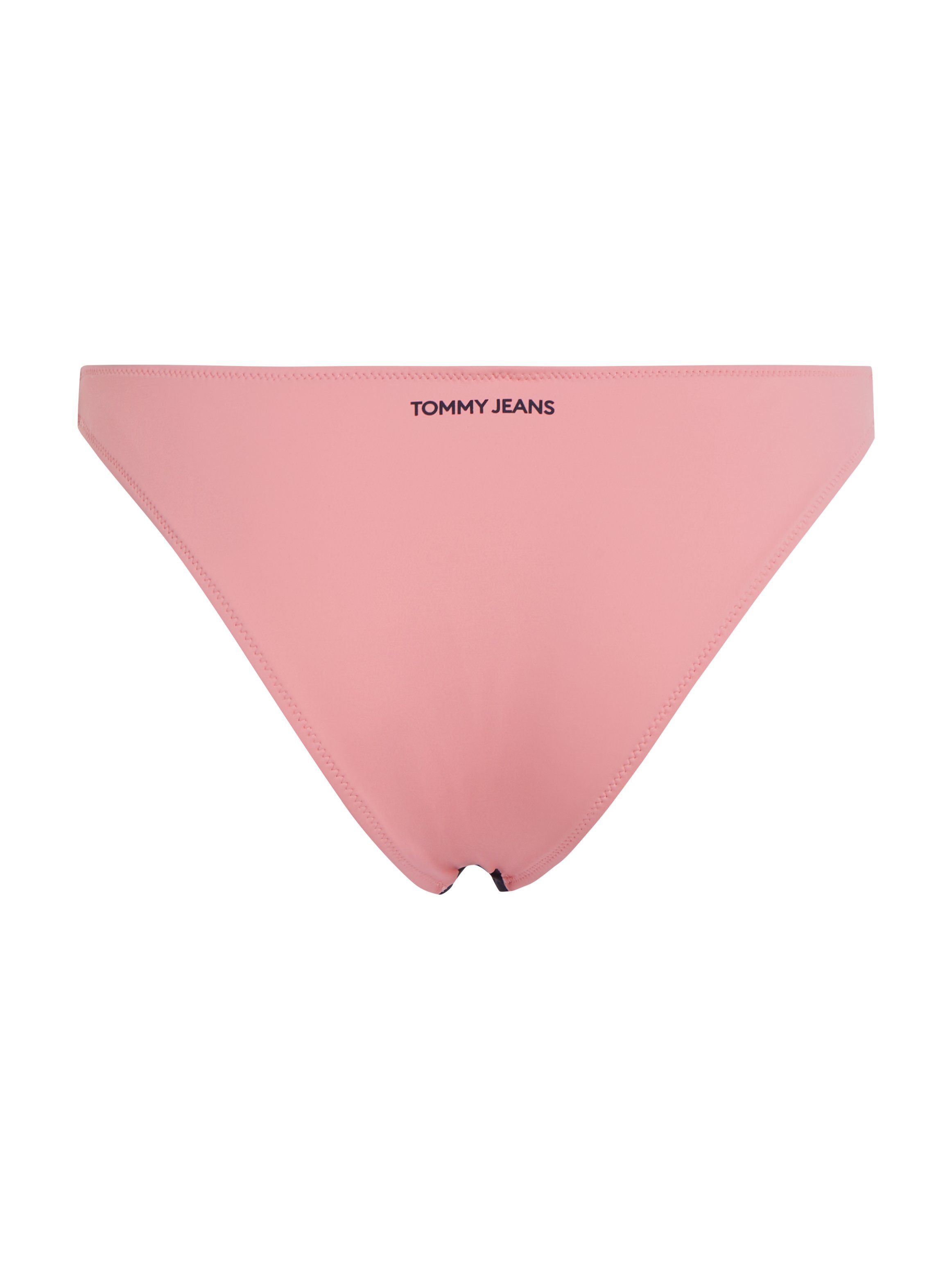 Tommy Hilfiger Swimwear Bikinibroekje HI LEG CHEEKY BIKINI in colorblocking voor en achter tommy hilfiger logo-vlag