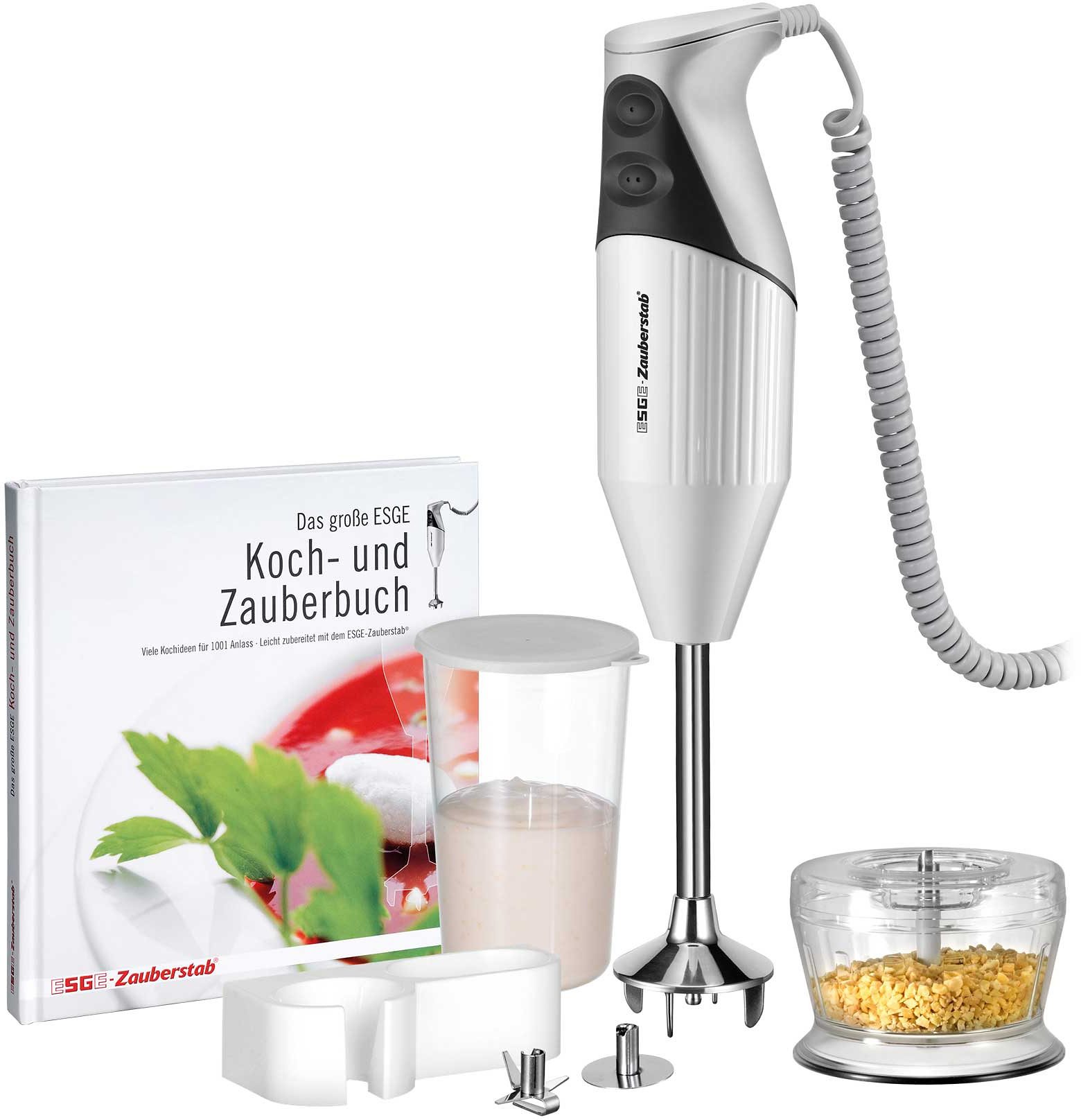 Esge Staafmixer M160 G Gourmet tot 15.000 tpm, spiraalsnoer