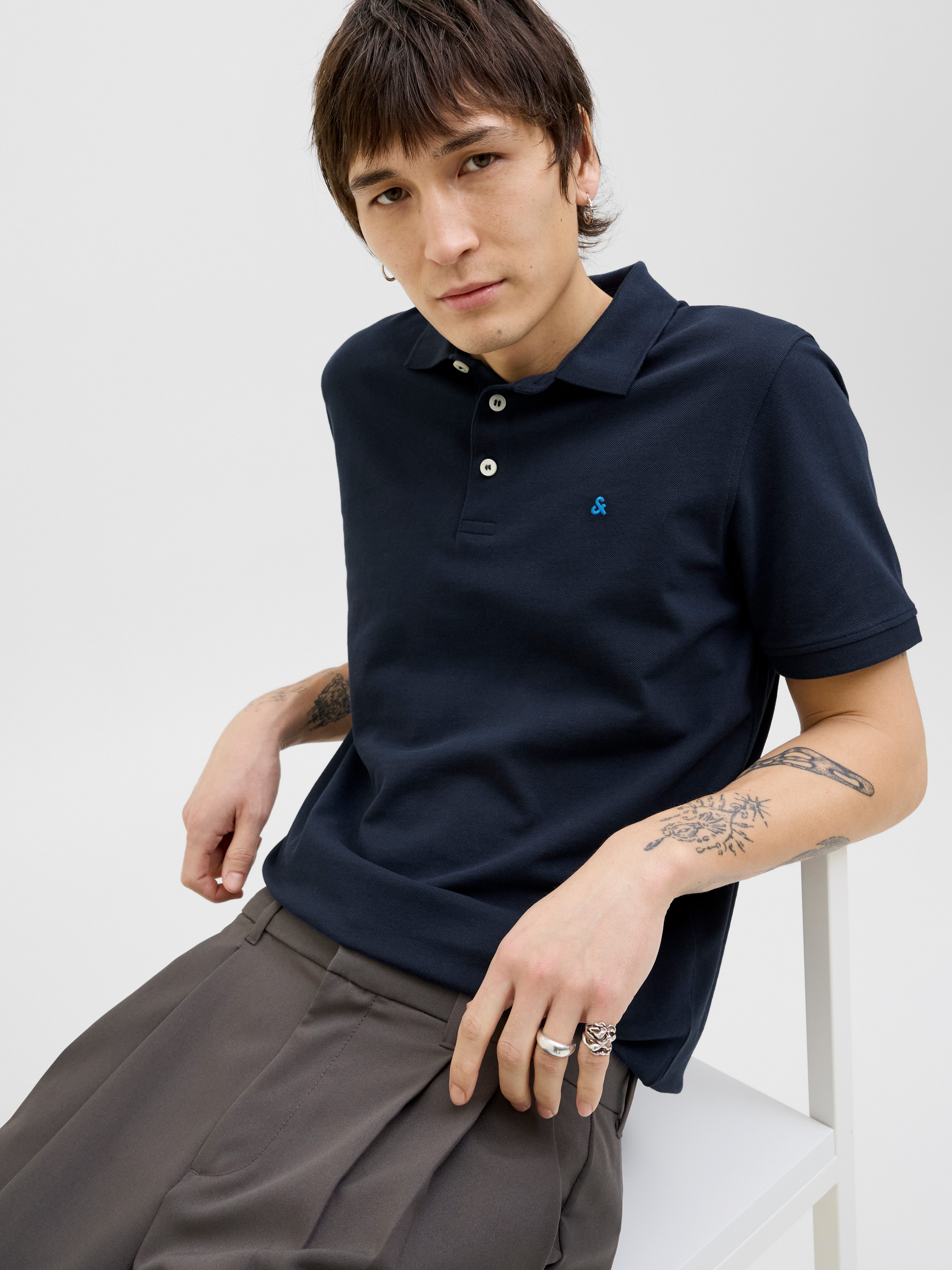 Jack & Jones Poloshirt JJEPAULOS POLO SS NOOS