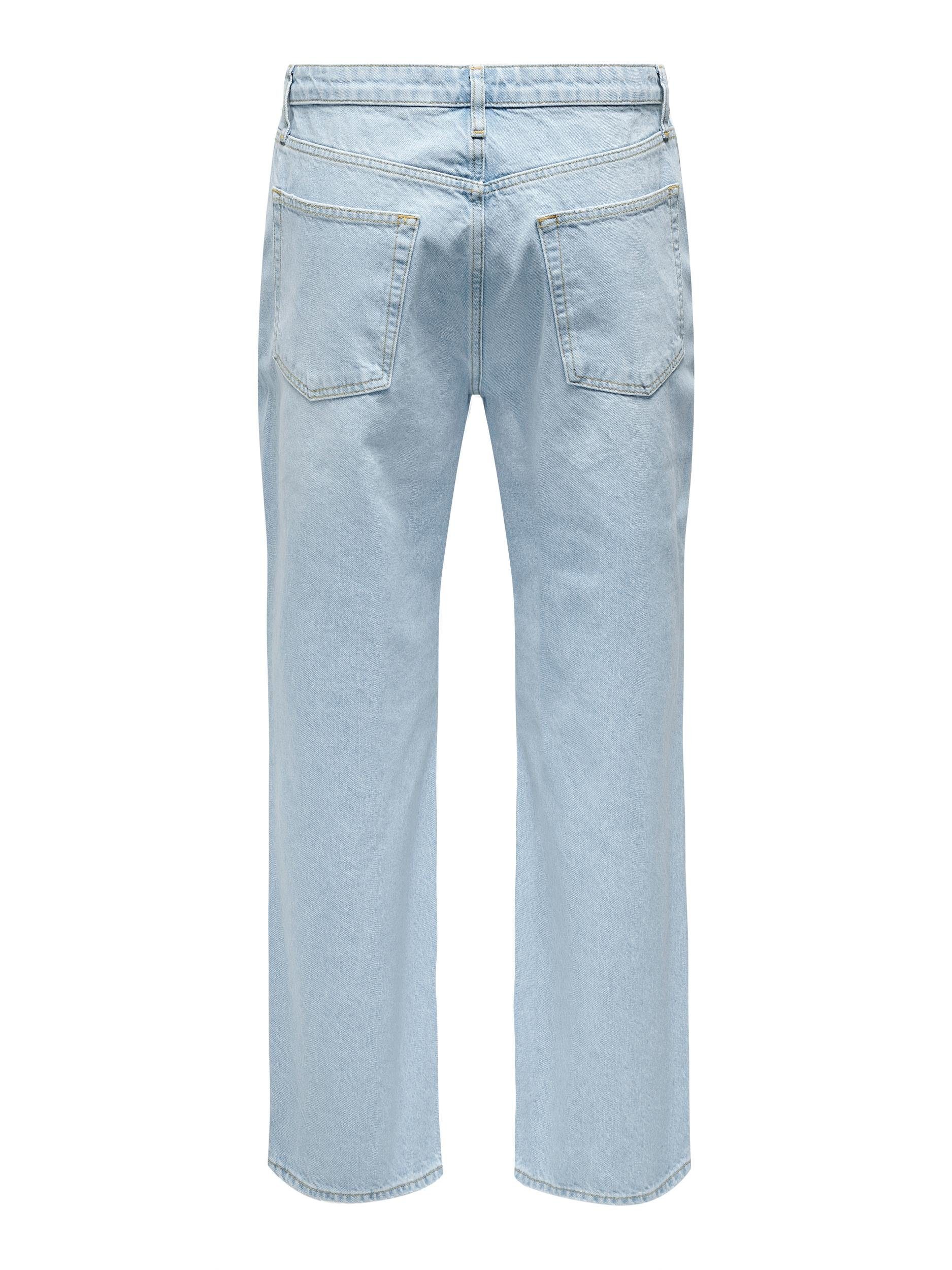 ONLY & SONS Loose fit jeans ONSFADE LOOSE WB 6778 A14 DNM NOOS
