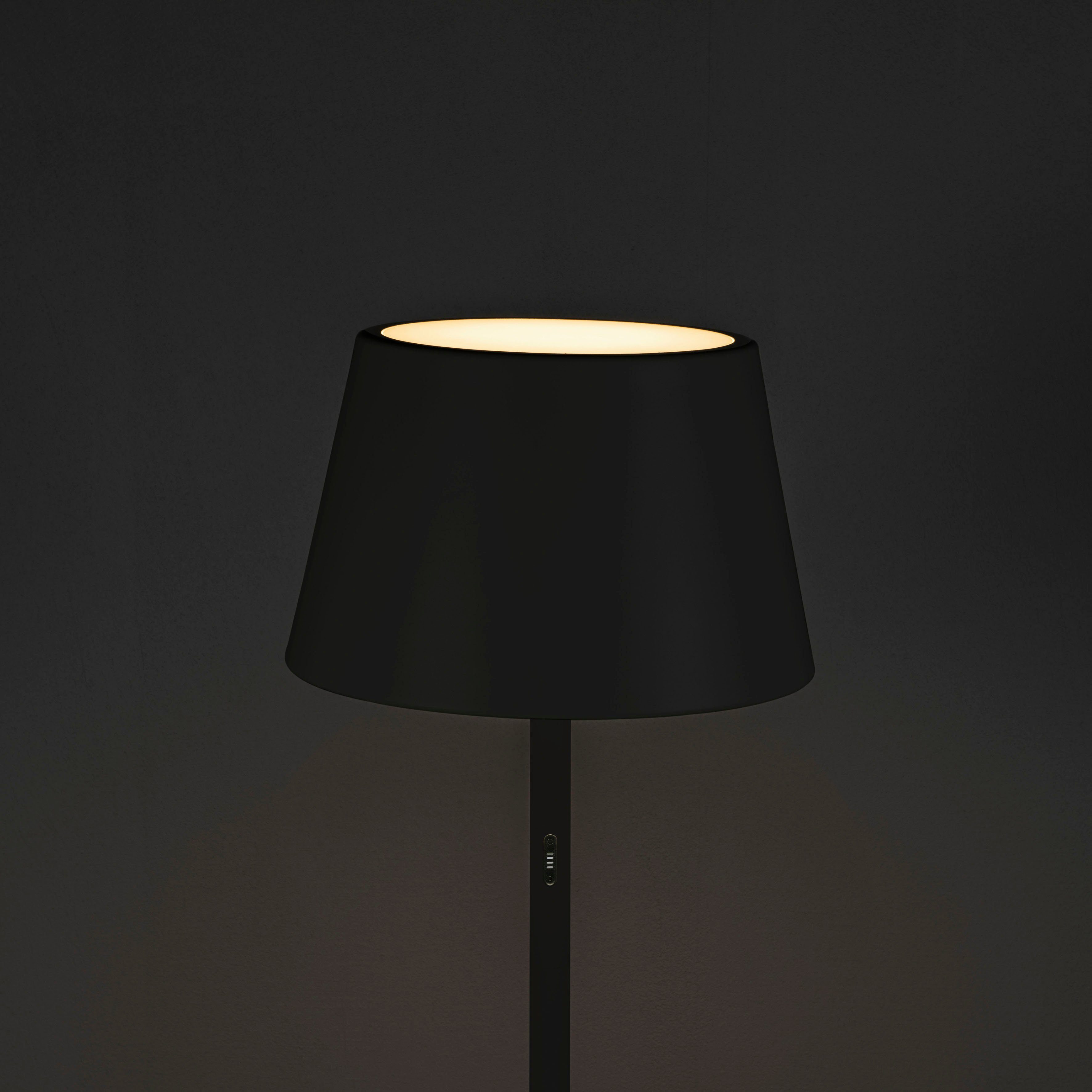 KONSTSMIDE Led-staande lamp Pomezia Pomezia LED USB-vloerlamp, 2700K/3000K/4000K, dimbaar (2 stuks)