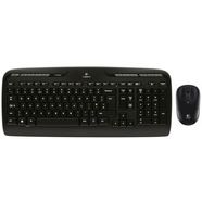logitech draadloos toetsenbord en muis wireless combo mk330 zwart