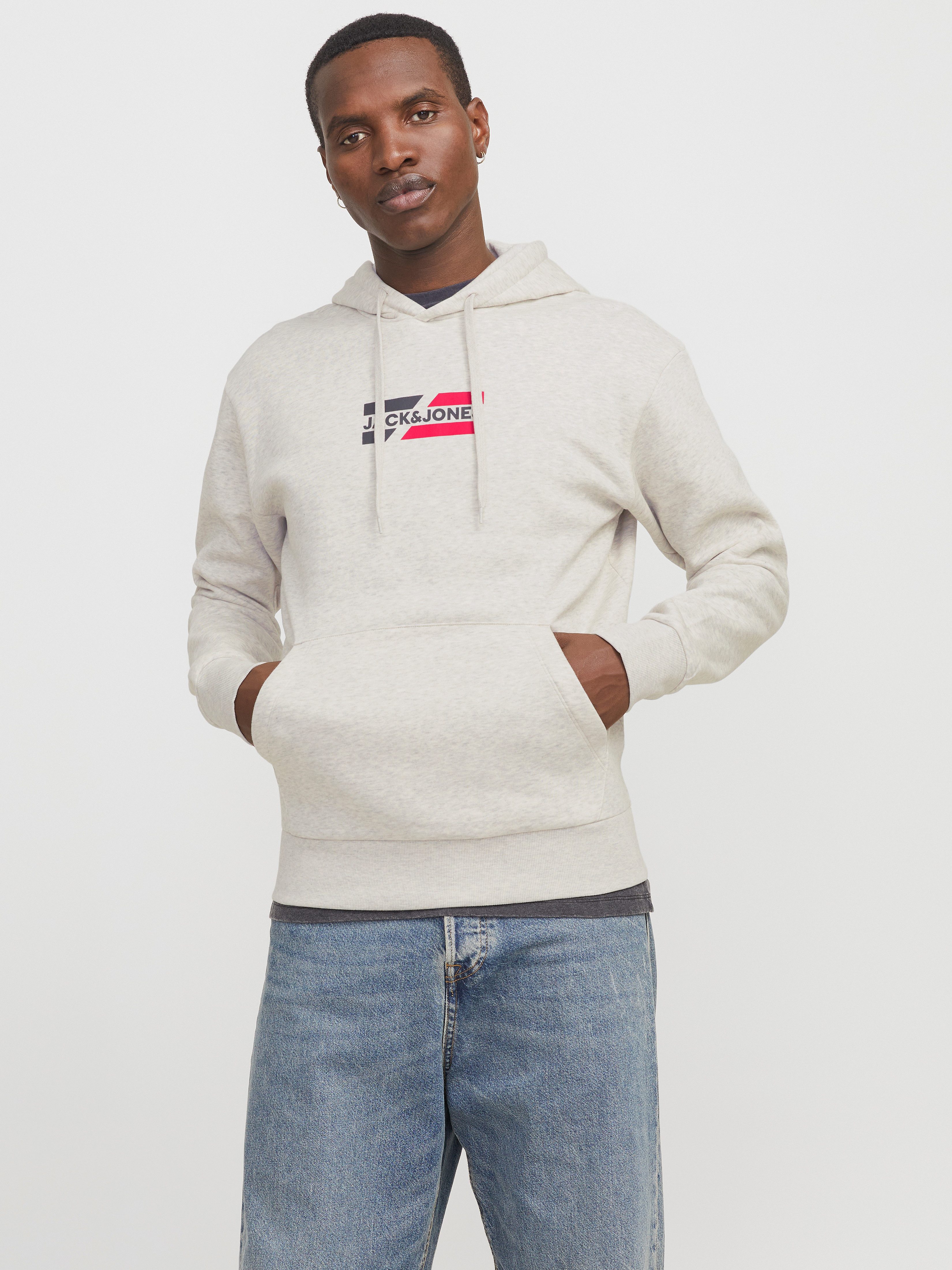 Jack & Jones Hoodie JJECORP GRAPHIC SWEAT HOOD NOOS