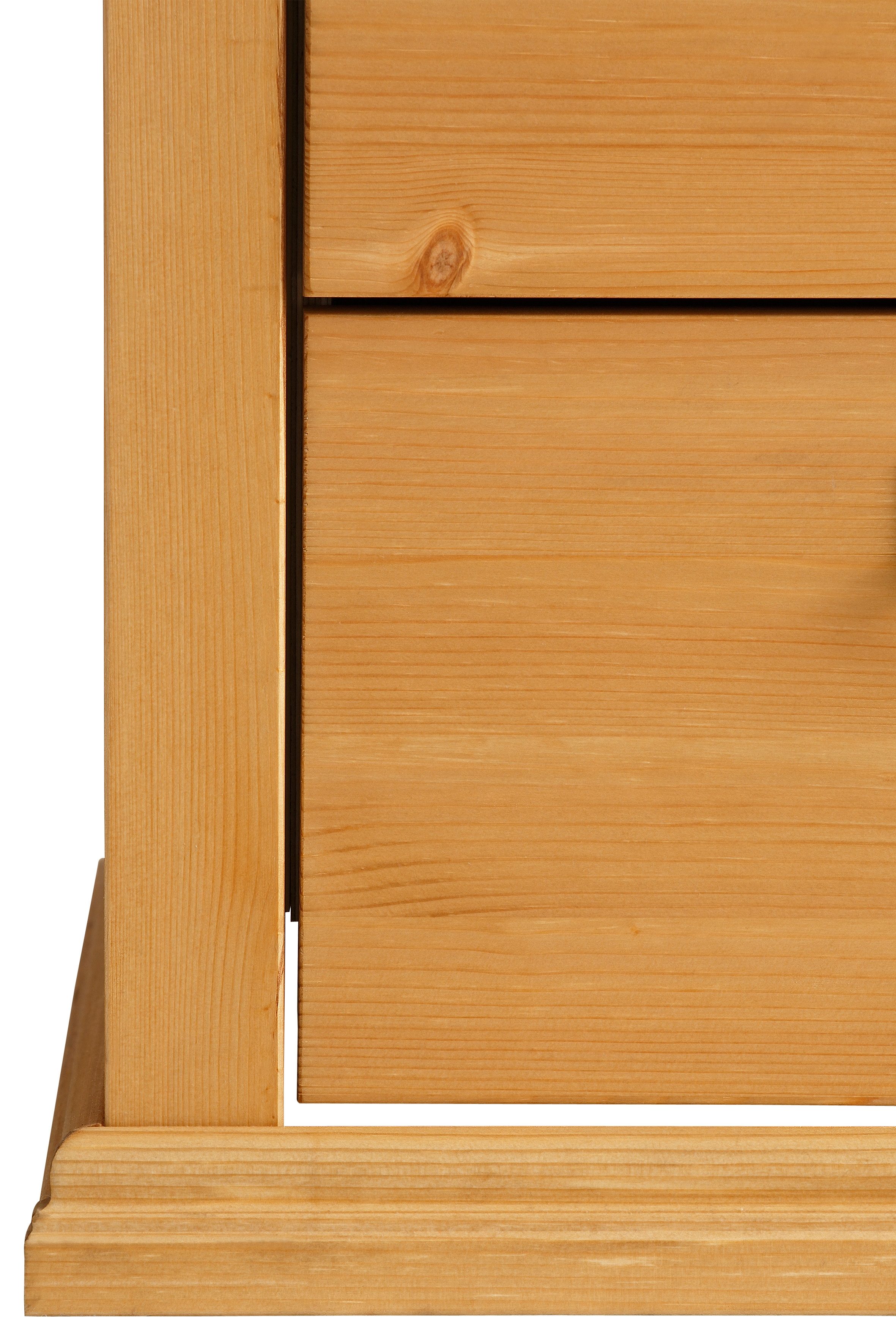 Home affaire Bureau Konrad van gecertificeerd massief hout, met lades, breedte 129 cm