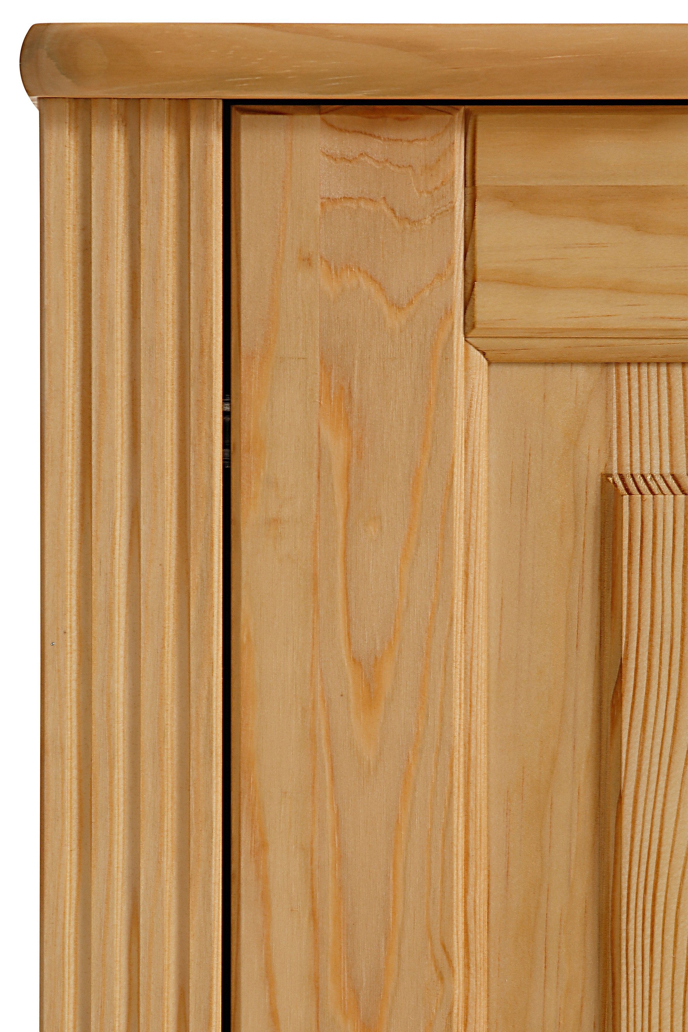 Home affaire Tv-meubel Soeren van massief grenen, breedte 131 cm, stijlvol design