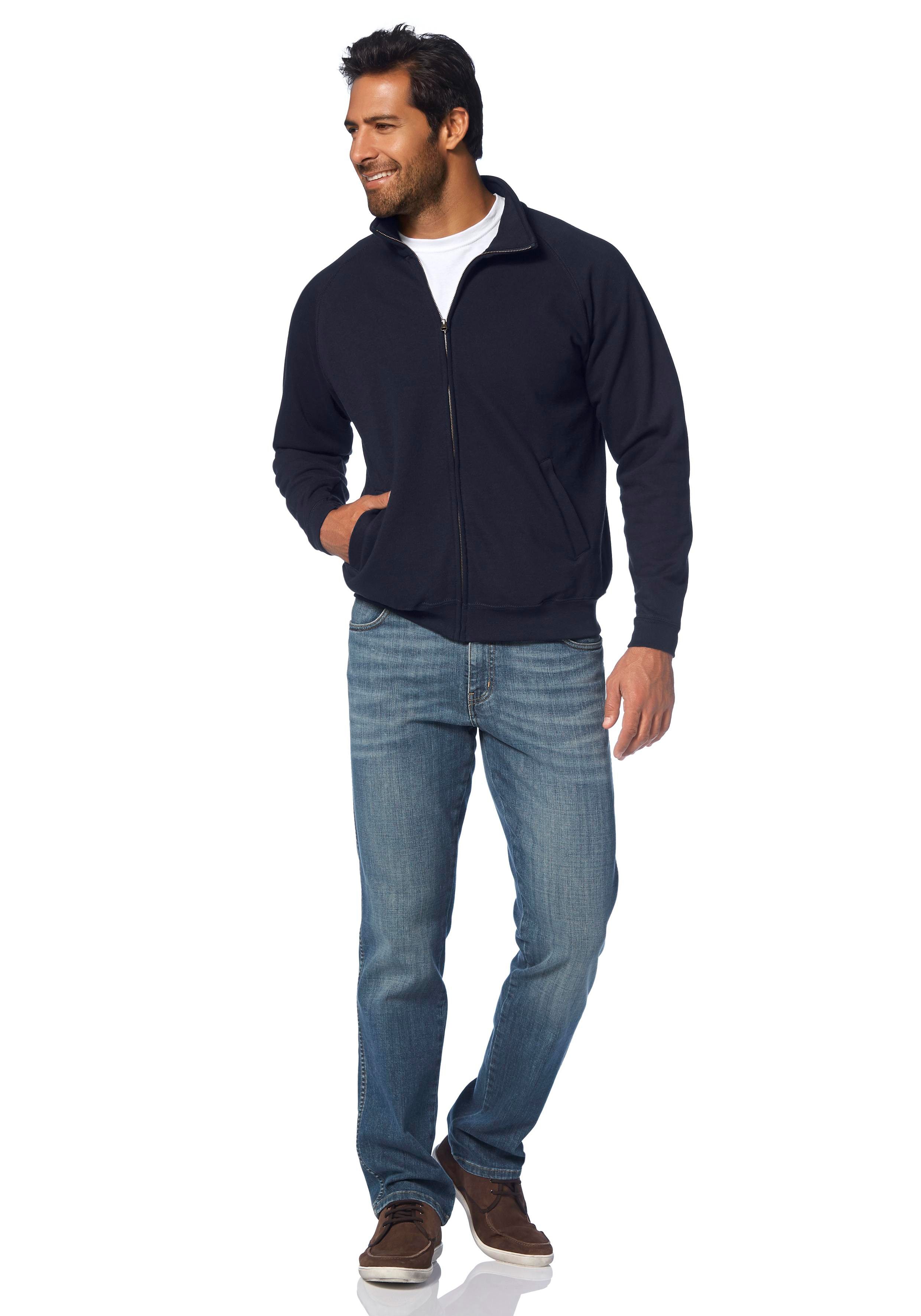 Fruit of the Loom Sweatvest in een katoenmix