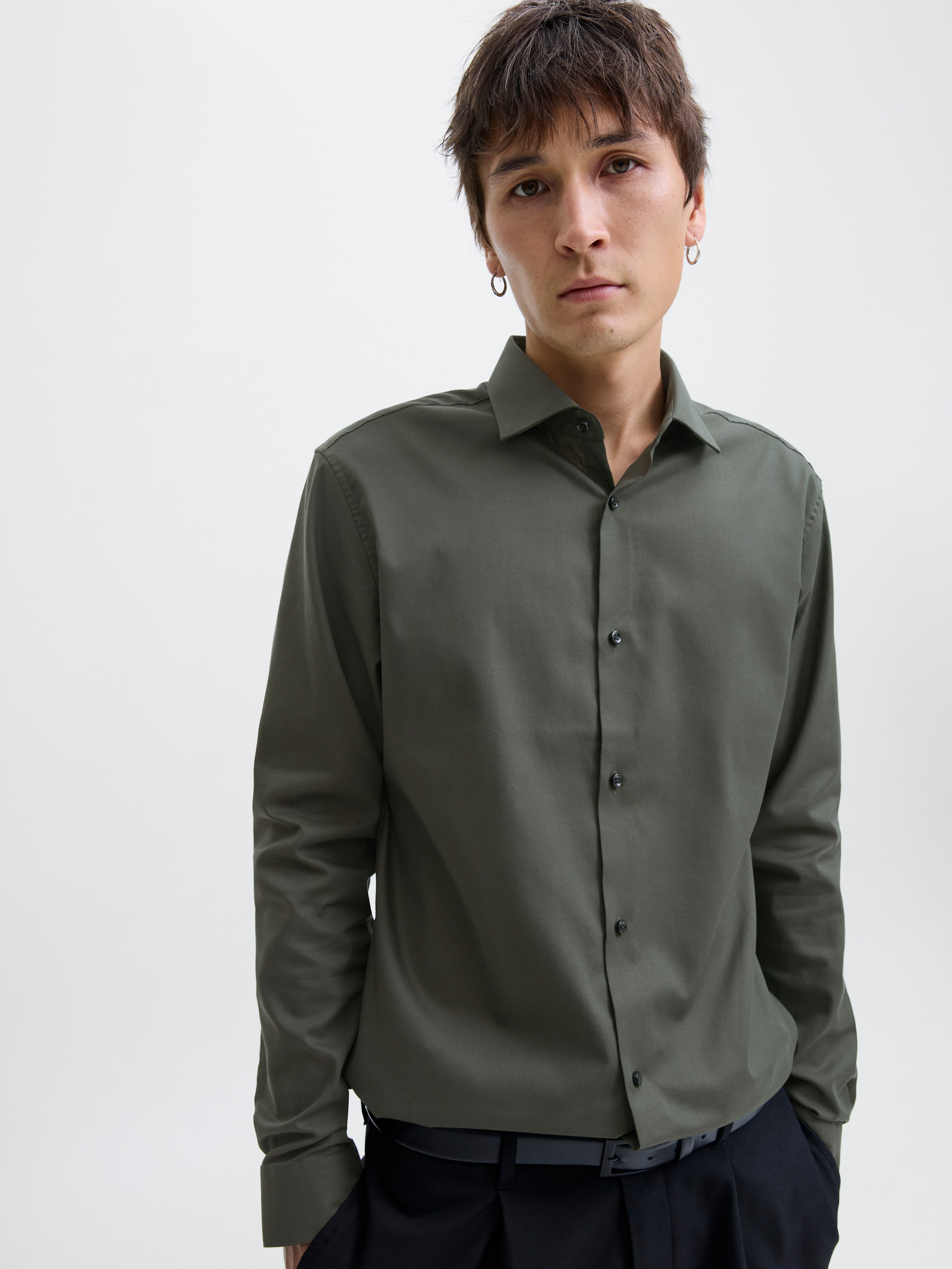 Jack & Jones Overhemd met lange mouwen JPRBLAPARKER Slim Fit overhemd, ademend, ideaal voor dagelijks gebruik