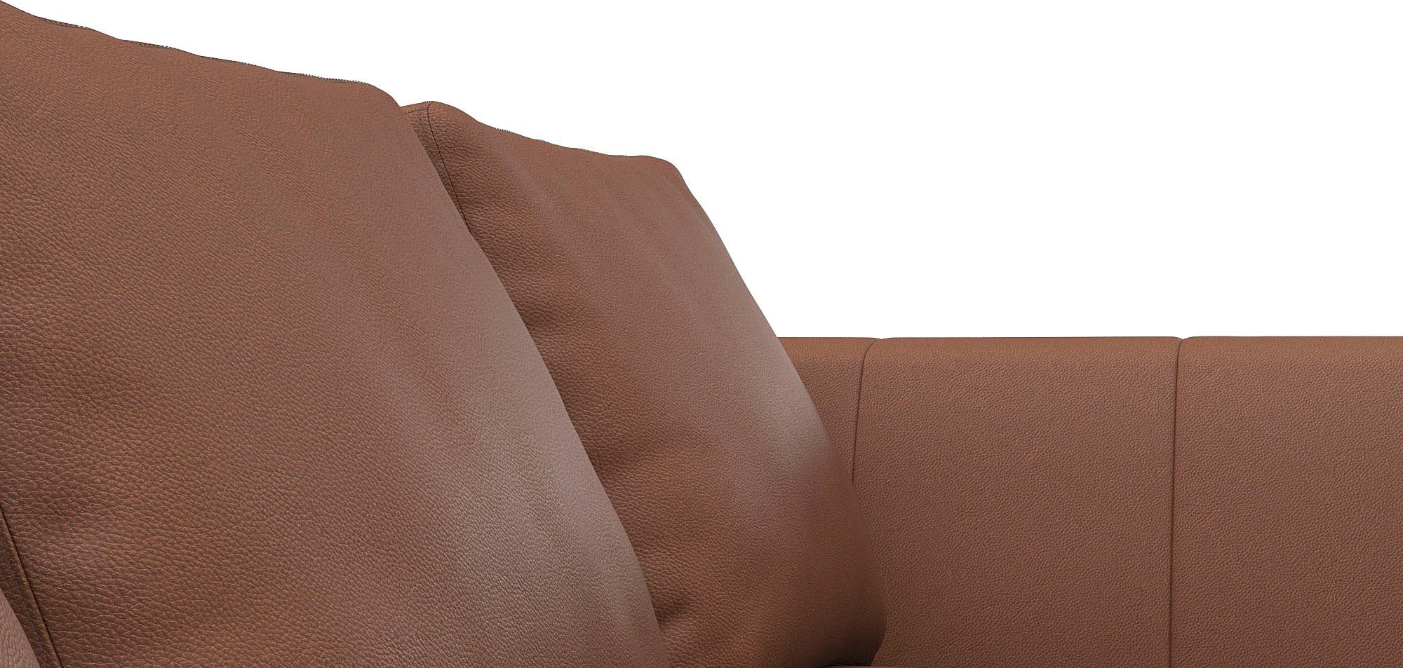 FLEXLUX Hoekbank Loano, super comfortabel zitcomfort door koudschuim in de zitting, L-vorm