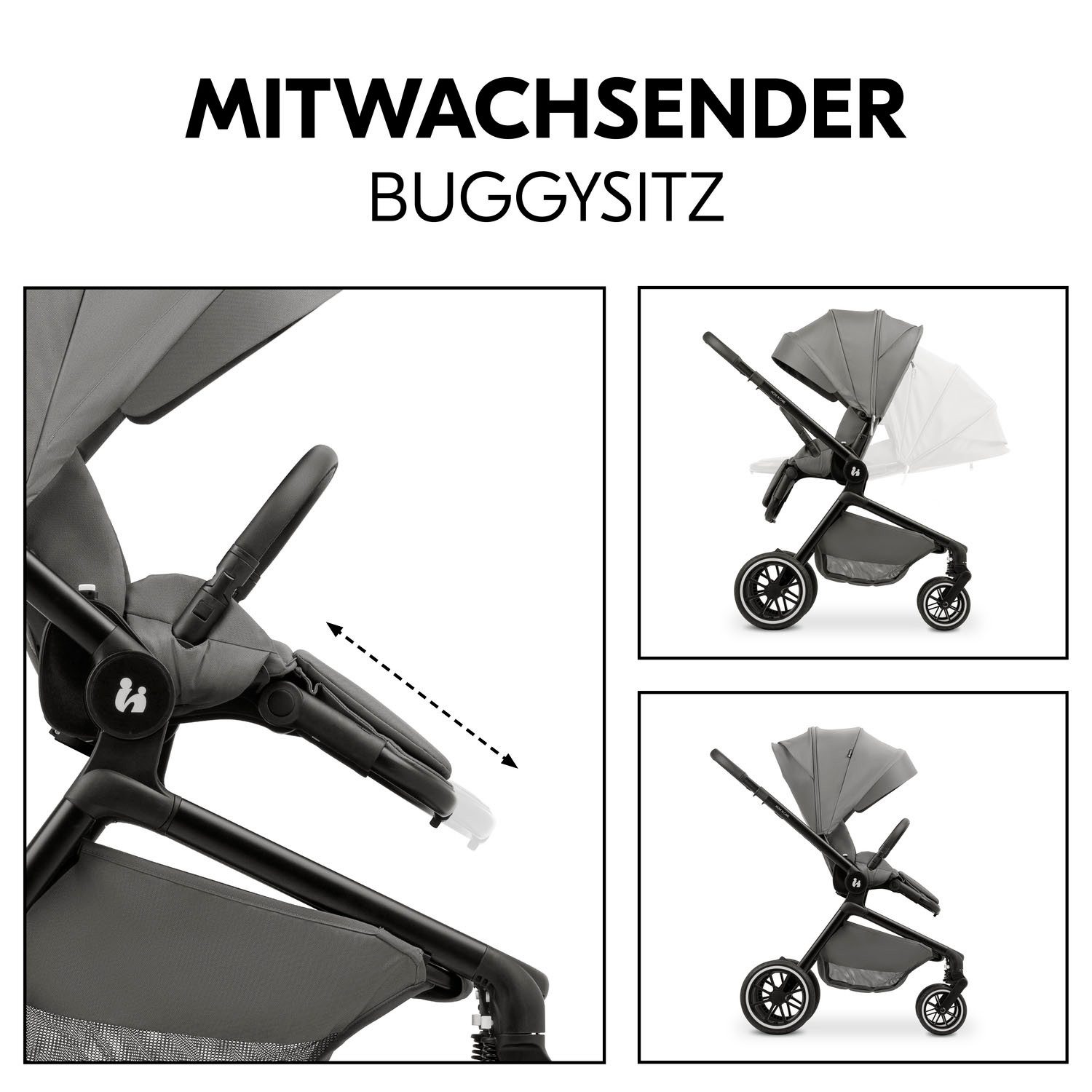 Hauck Combi-kinderwagen Move N Care Set belasting tot 22 kg (set)
