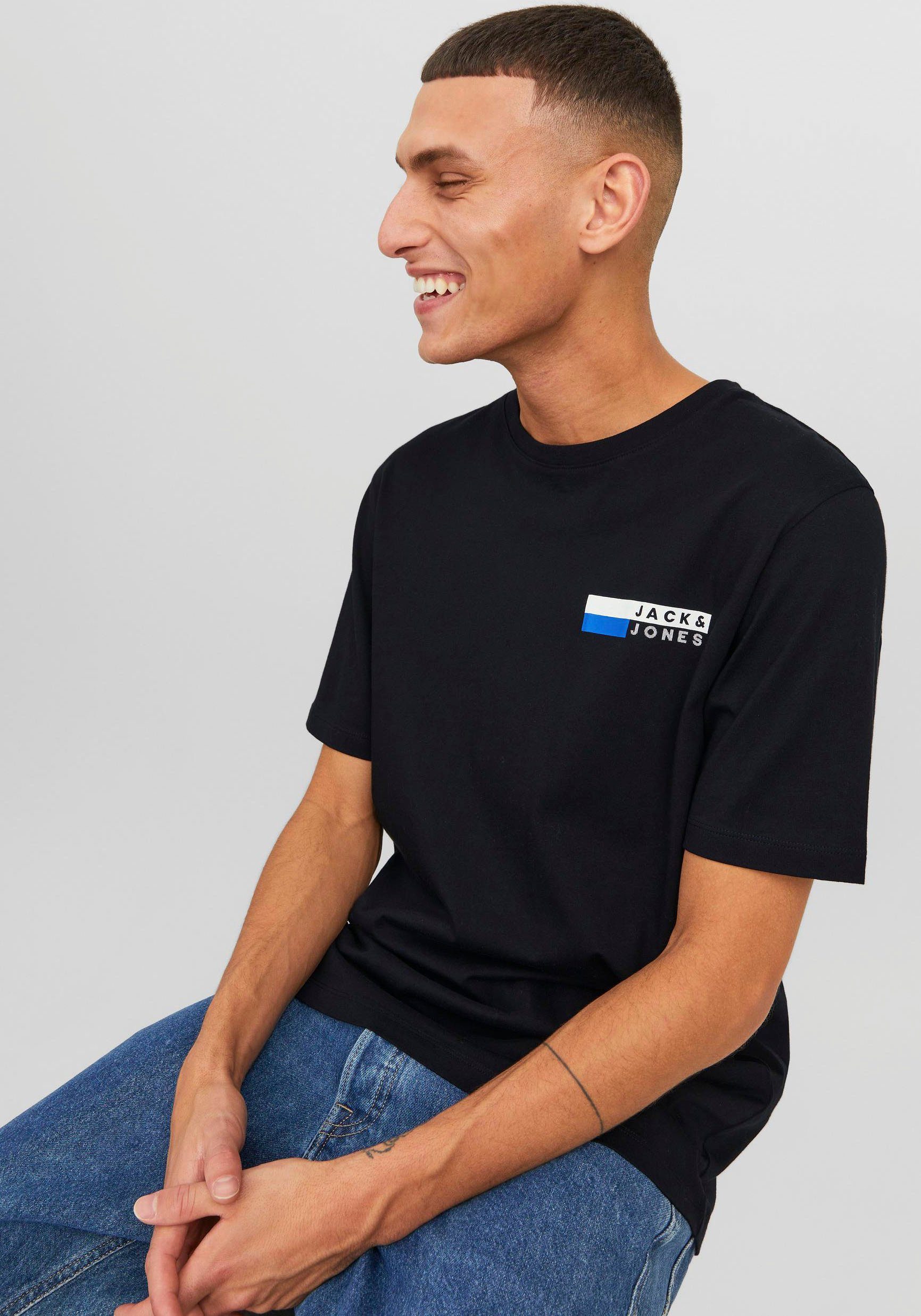 Jack & Jones Shirt met ronde hals JJECORP LOGO TEE PLAY SS O-NECK NOOS