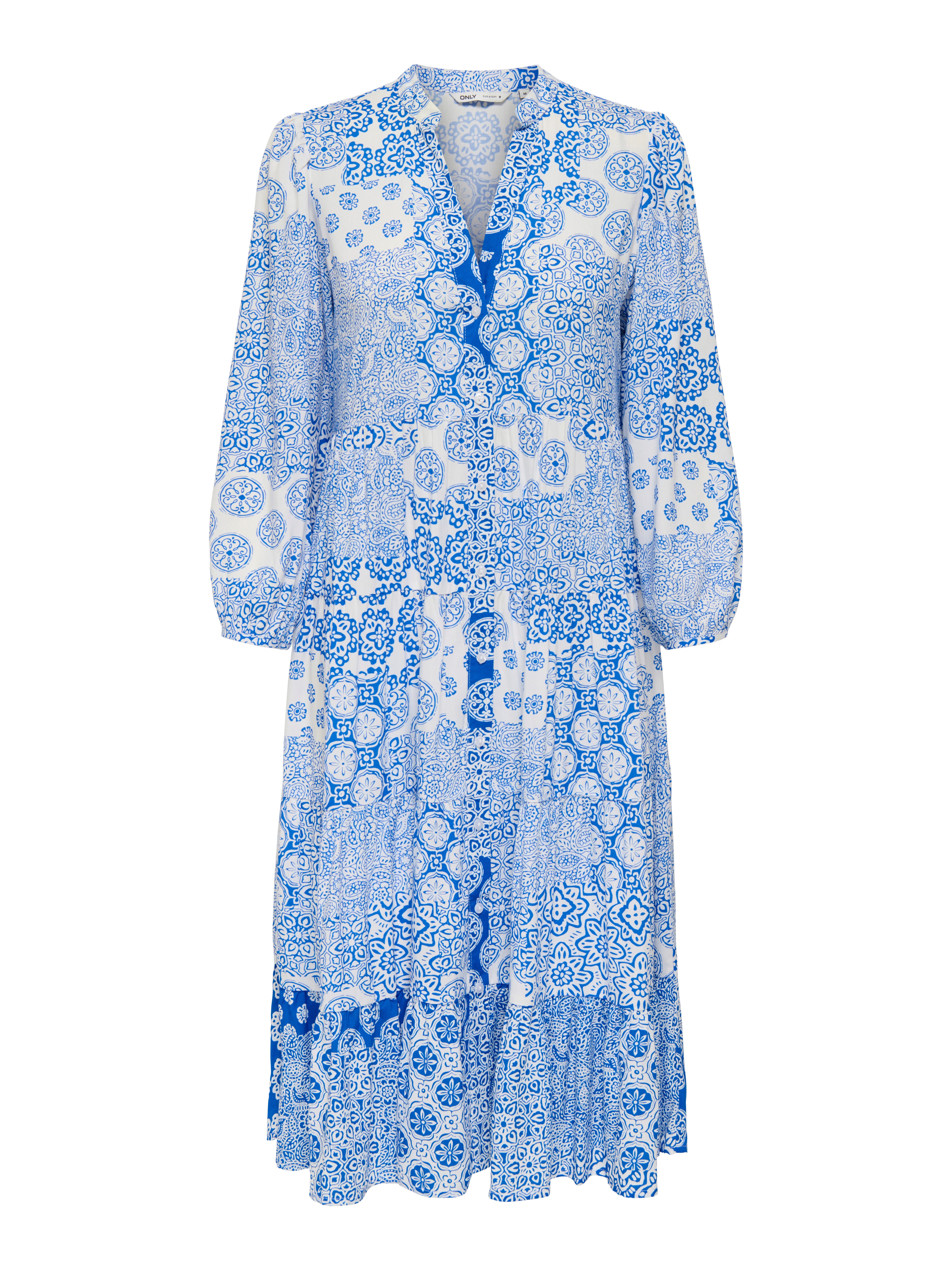 ONLY CARMAKOMA Tuniekjurk CARMILANA 3/4 DRESS WVN NOOS