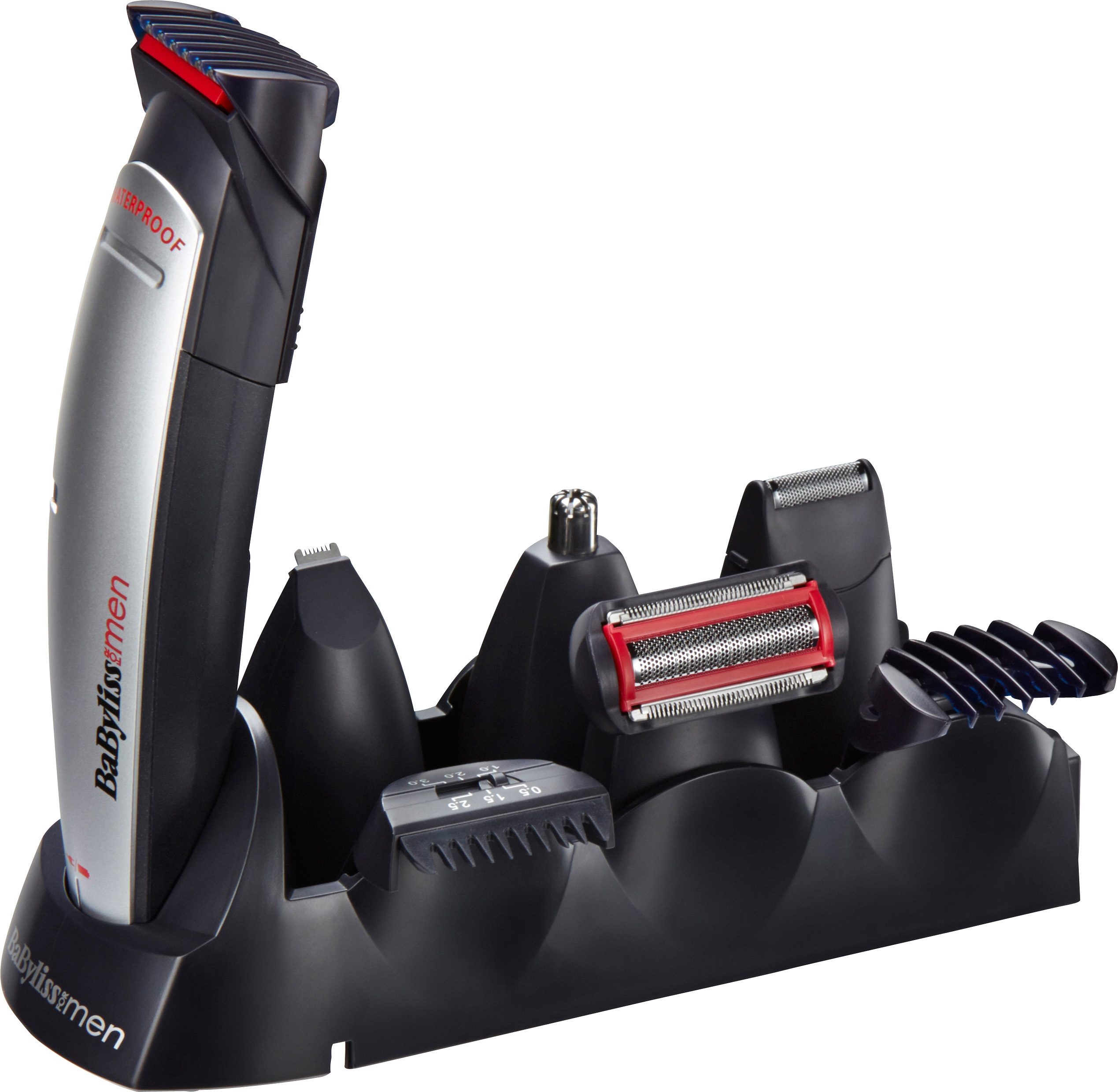 Babyliss Multifunctionele trimmer E837E MEN X-10 Multigrooming set voor hoofd, gezicht & lichaam