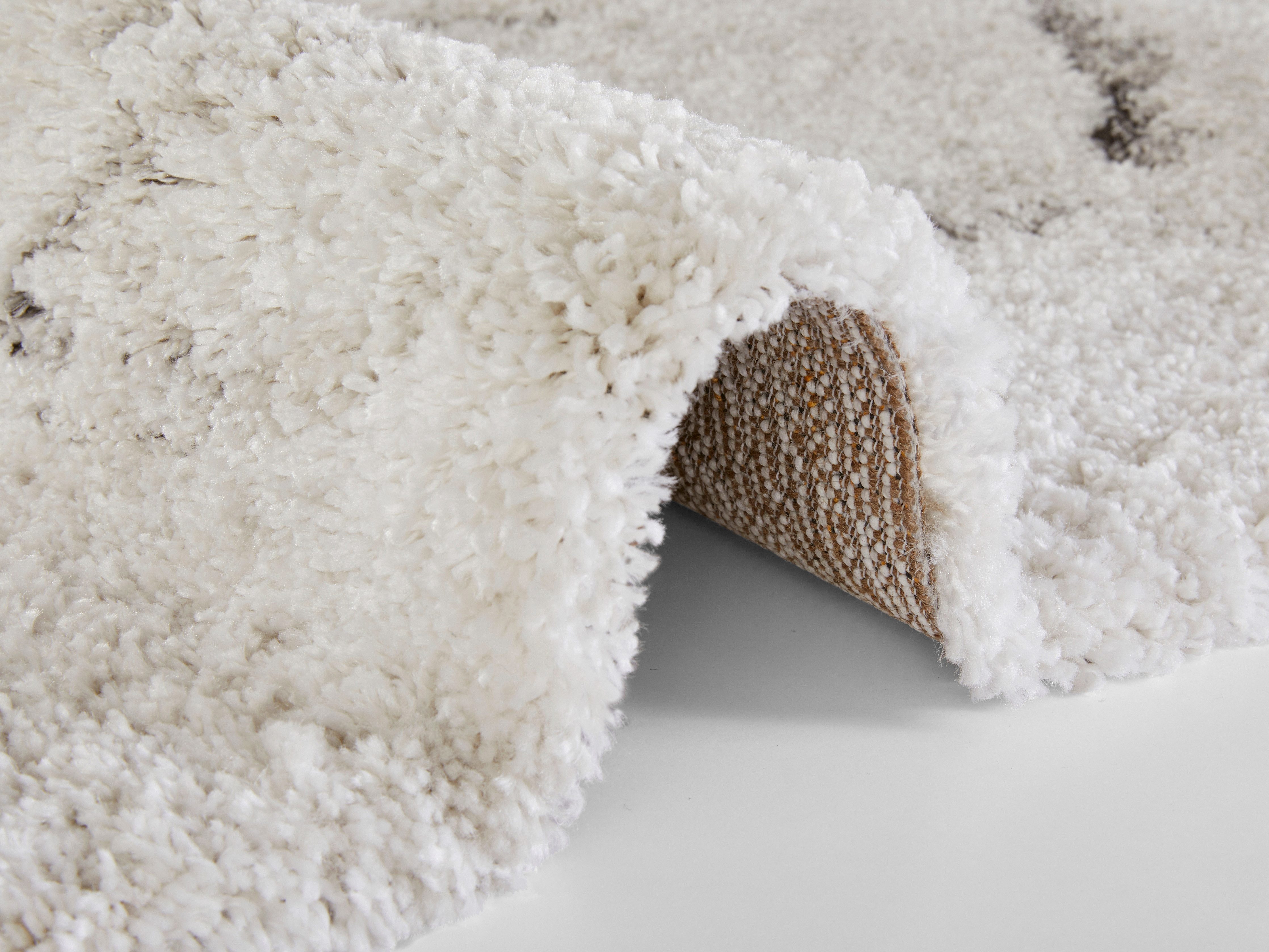 HANSE Home Hoogpolig vloerkleed MAYRIN Hoge pool, vloerkleed, shaggy, flokati, zacht, marmer-look, woonkamer