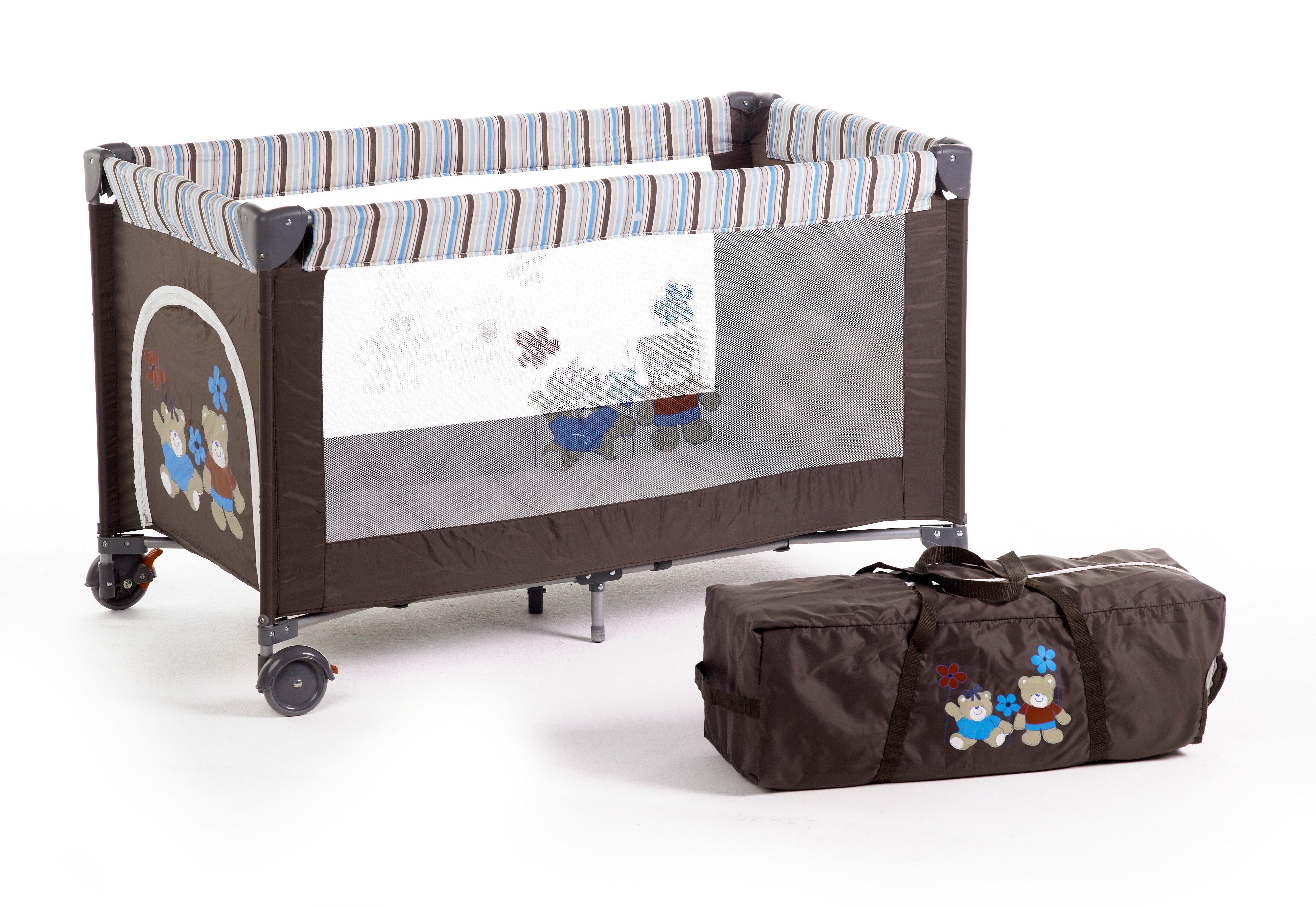 CHIC4BABY Baby-campingbed Luxus, terranova
