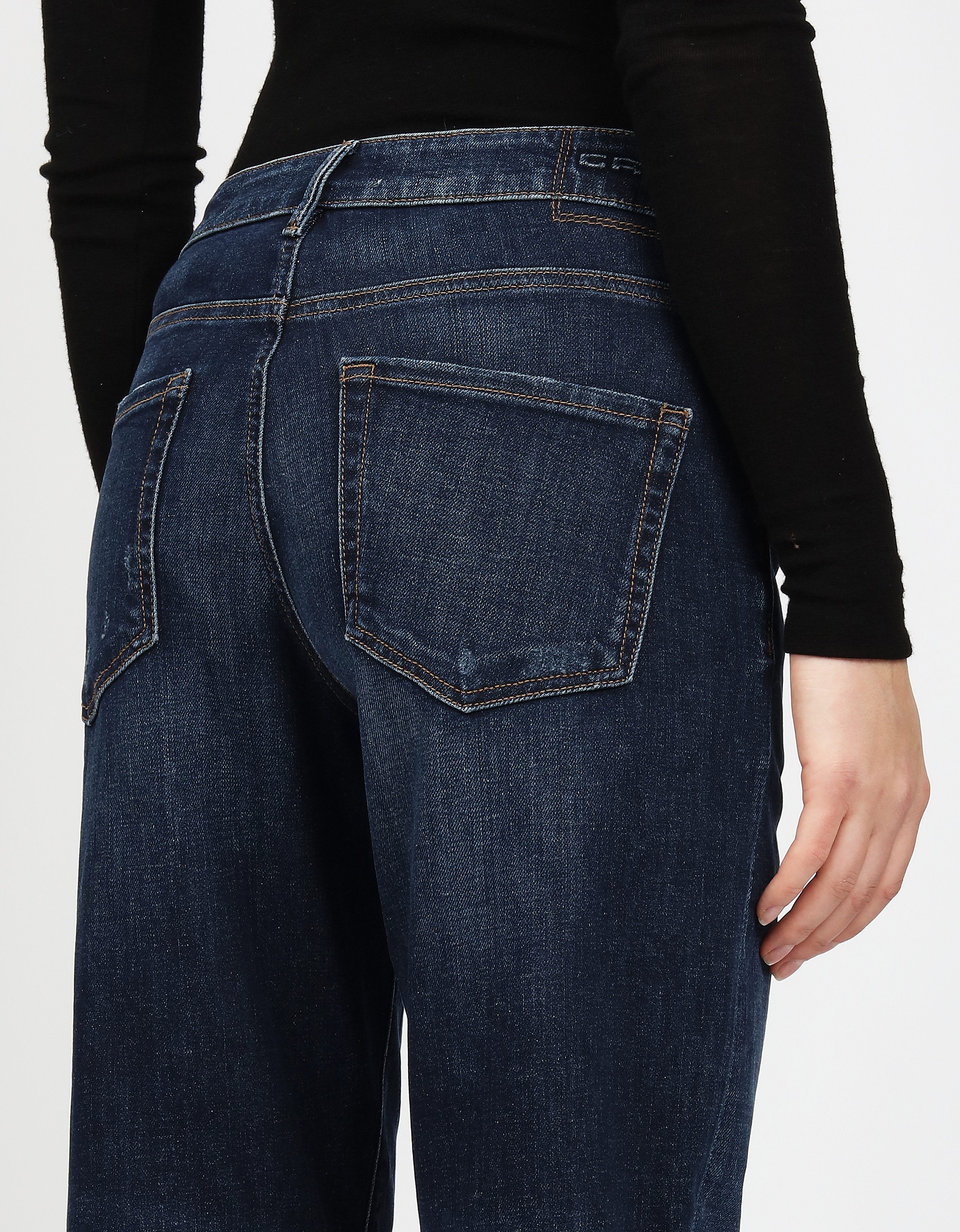 GANG Straight jeans 94Thelma met detail boven de muntzak