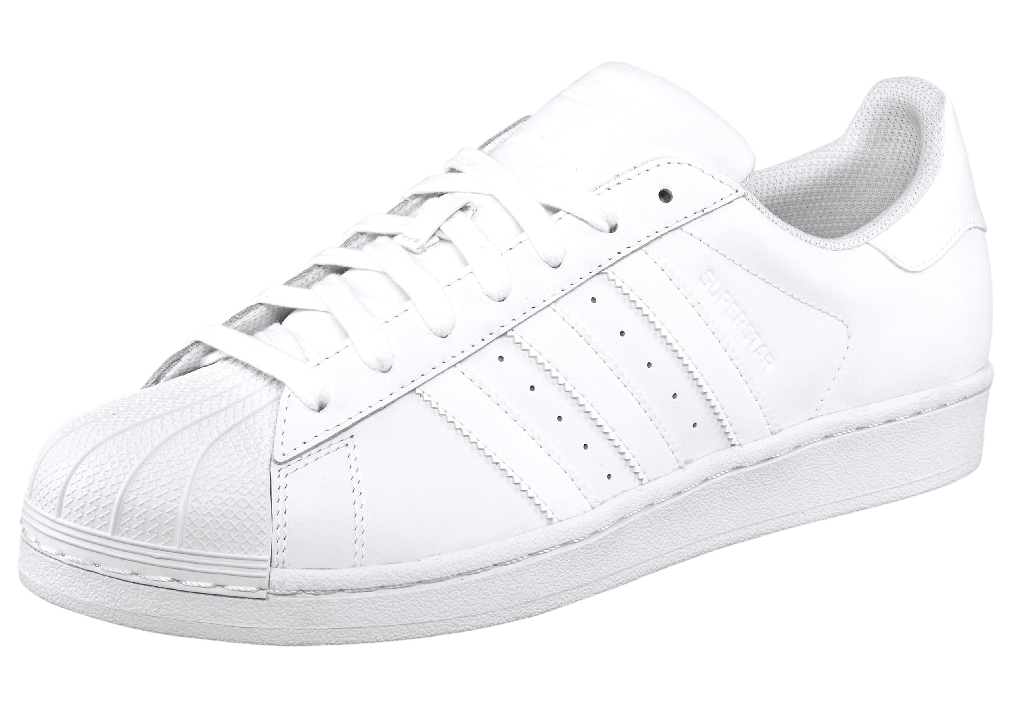 witte adidas sneakers superstar heren