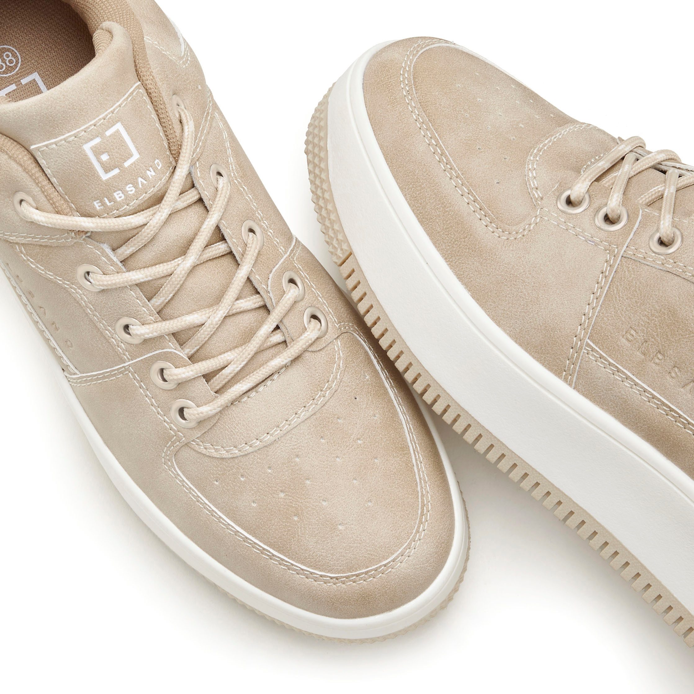 Elbsand Sneakers Veterschoen Vrijetijdsschoen, halfhoge schoen, veterschoen