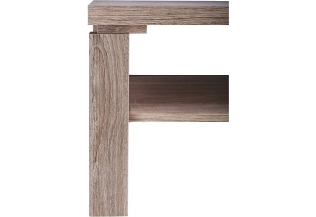 Salontafel in 2 imitatie-houtsoorten Salontafel in 2 imitatie-houtsoorten