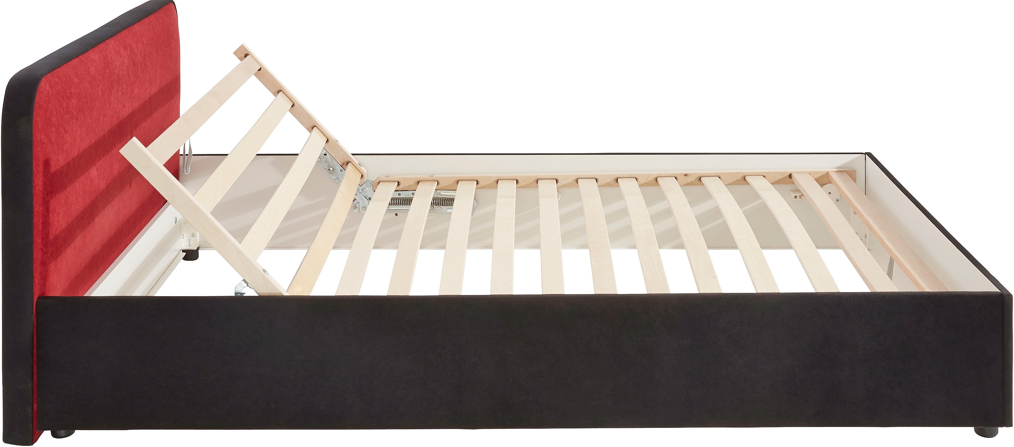 Maintal Gestoffeerd bed naar keuze met bedkist