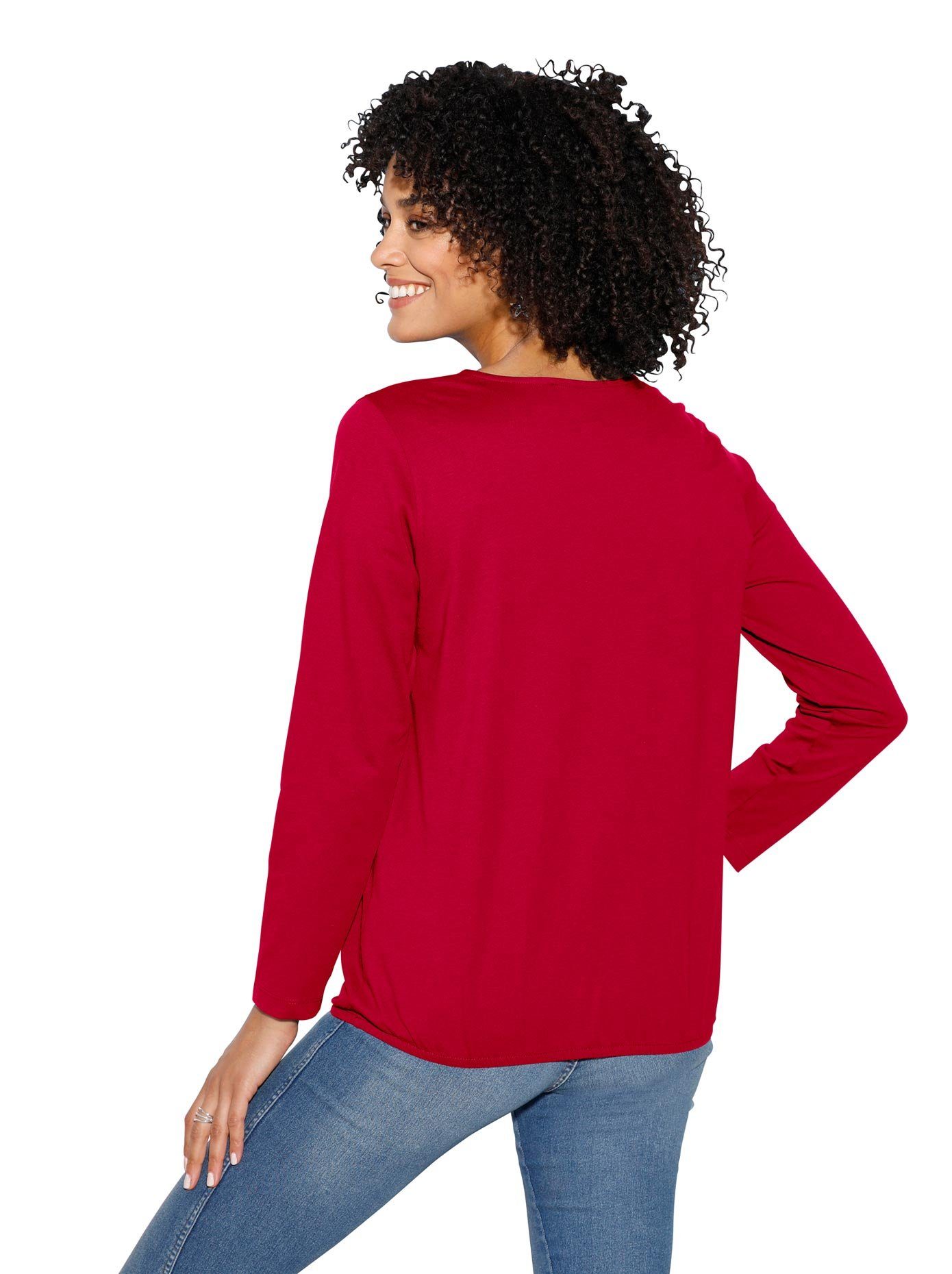 Classic Basics Shirt met lange mouwen (1-delig)