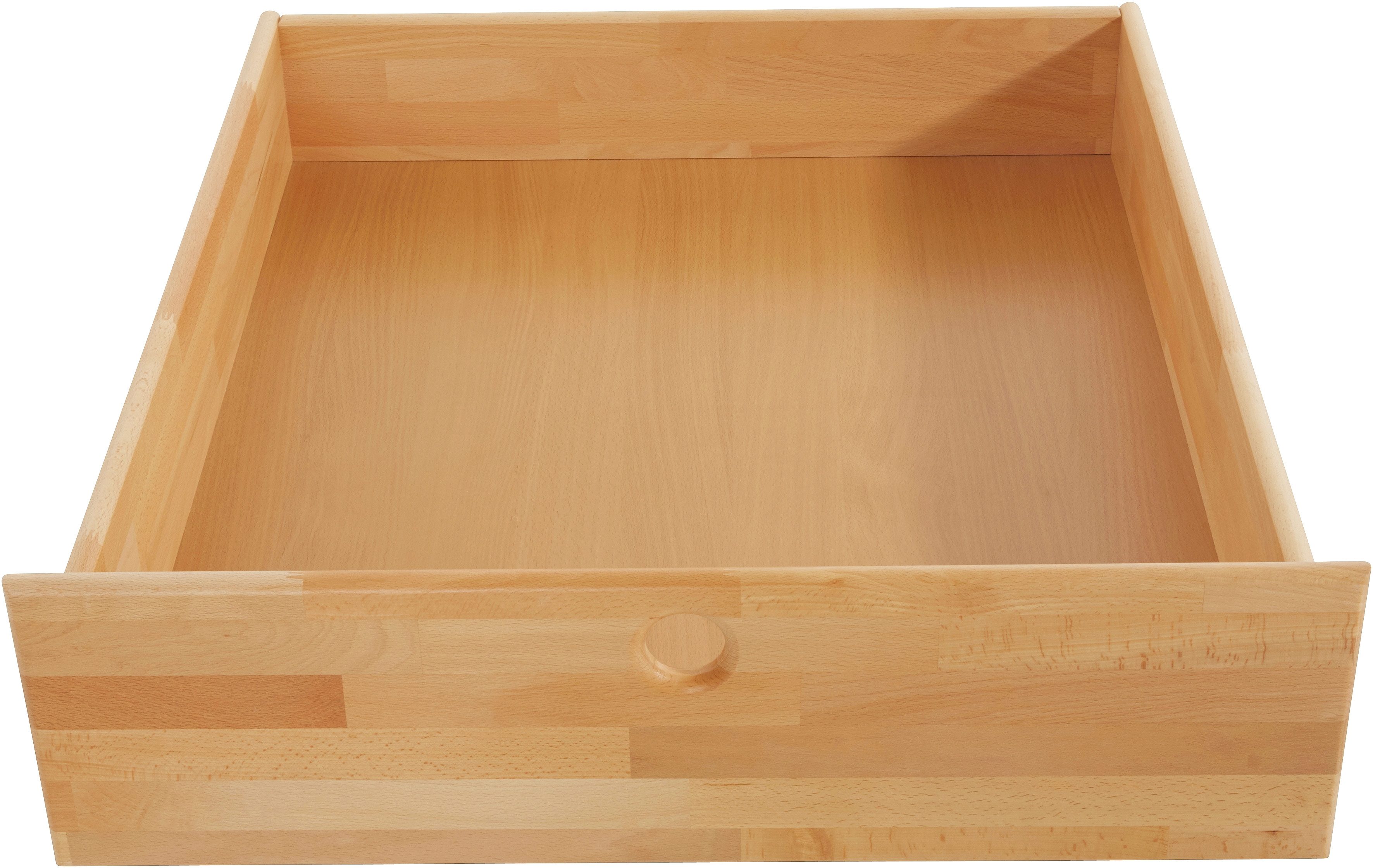 Relita Stapelbed Stefan incl. oprolbaar lattenbodem, met ladder en valbeveiliging, textiel set, beuken