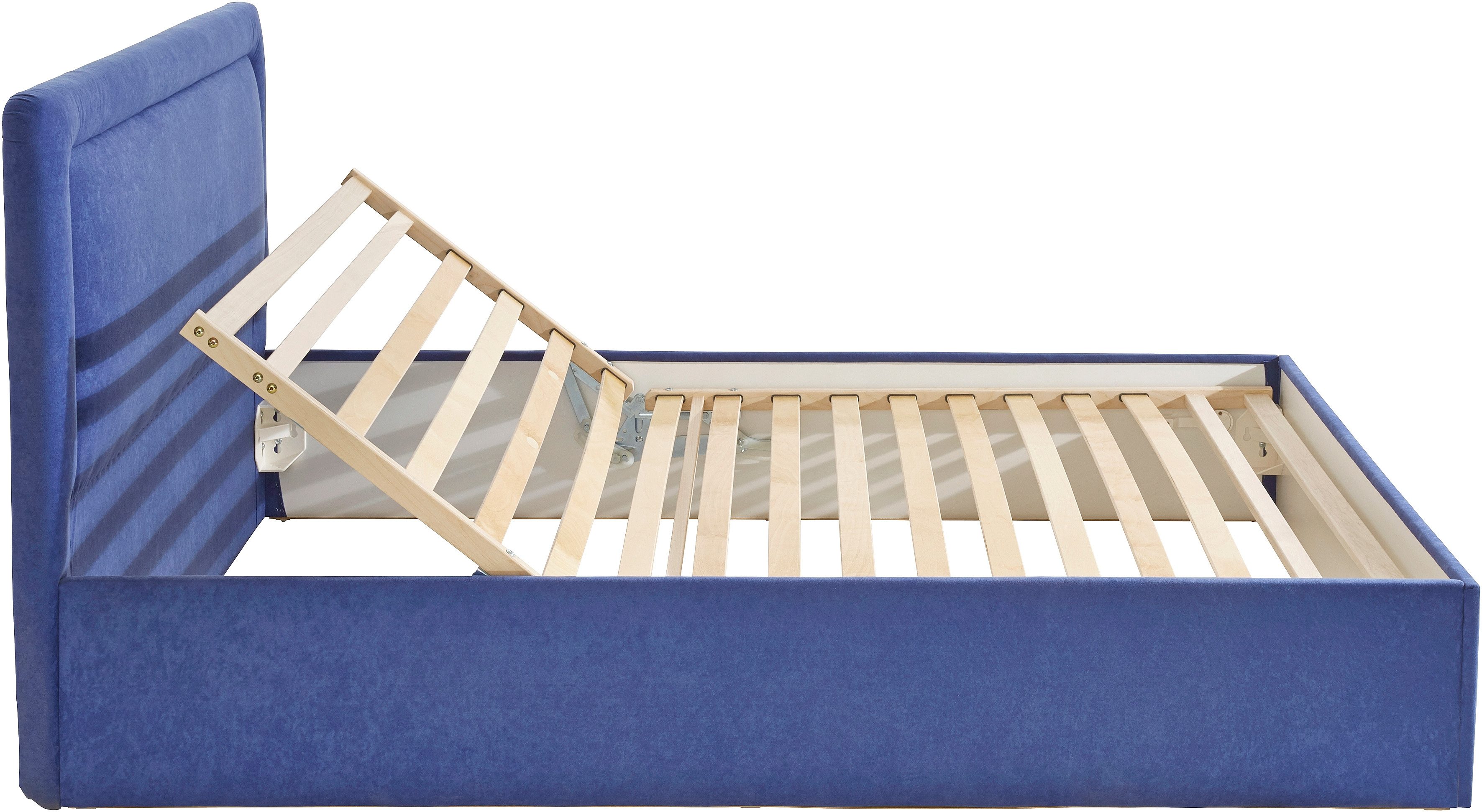 Westfalia Polsterbetten Gestoffeerd bed met bedkist bij uitvoering met matras