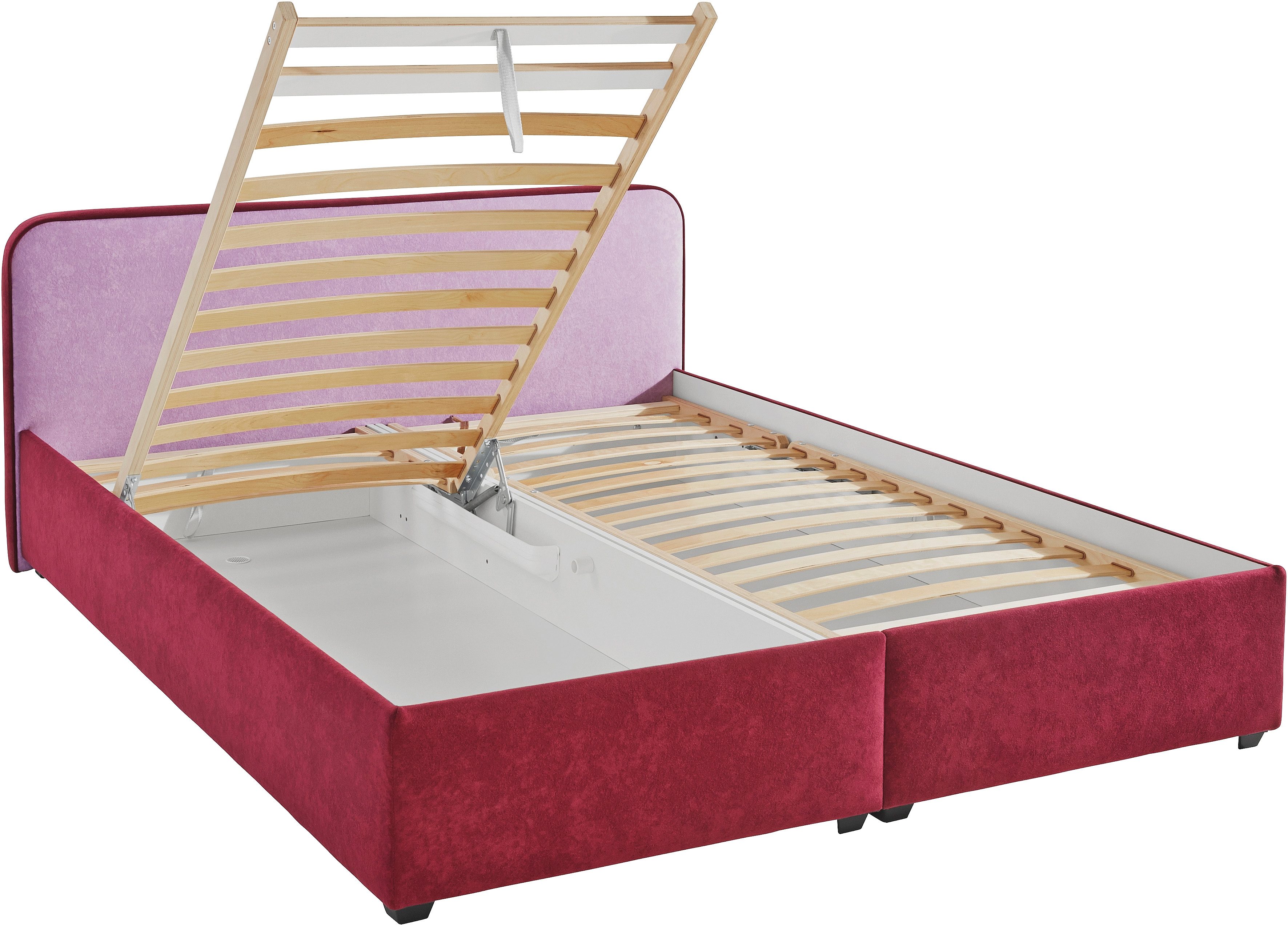 Maintal Gestoffeerd bed naar keuze met bedkist