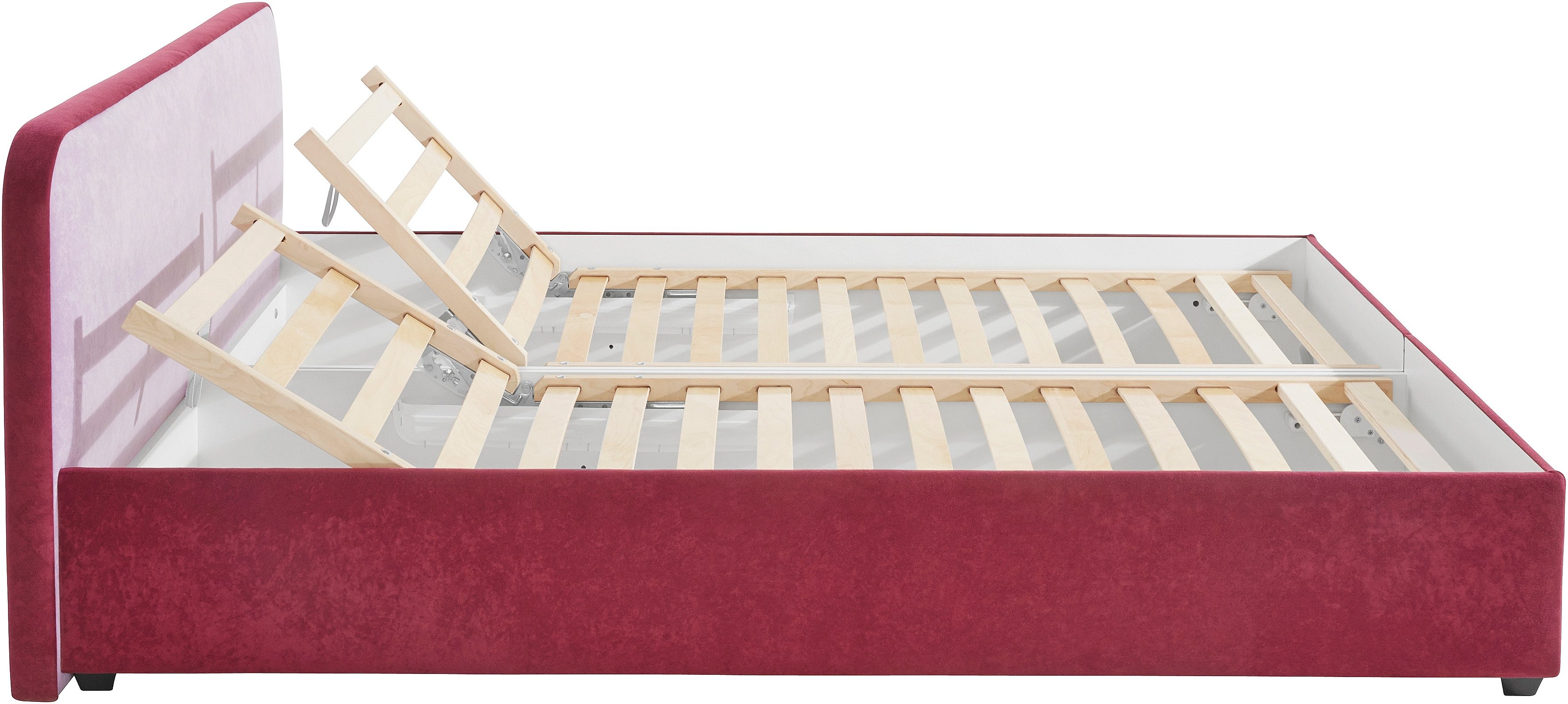 Maintal Gestoffeerd bed naar keuze met bedkist