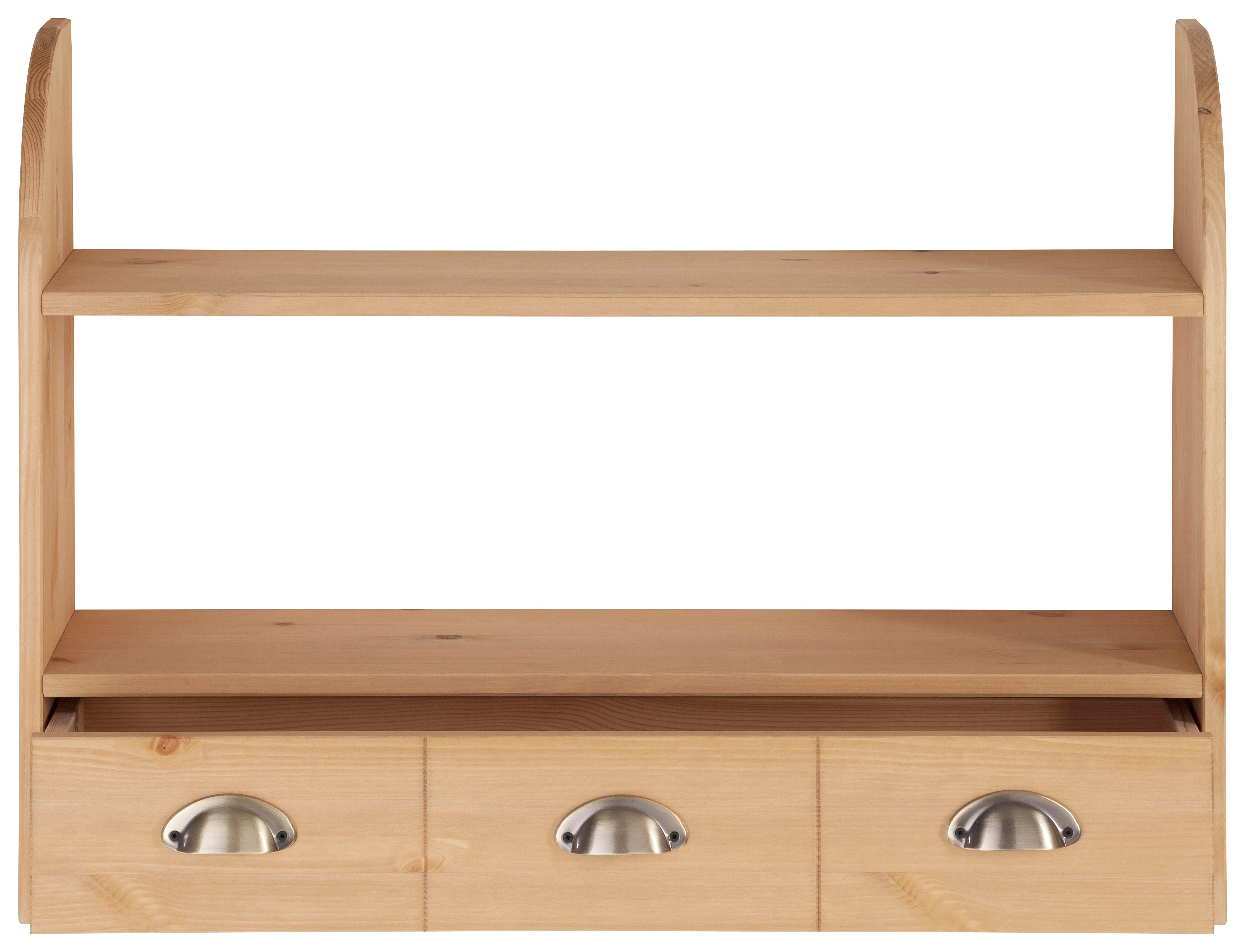 Home affaire Hangrekje Oslo 75 cm breed, van massief grenen, 1 brede lade, metalen grepen