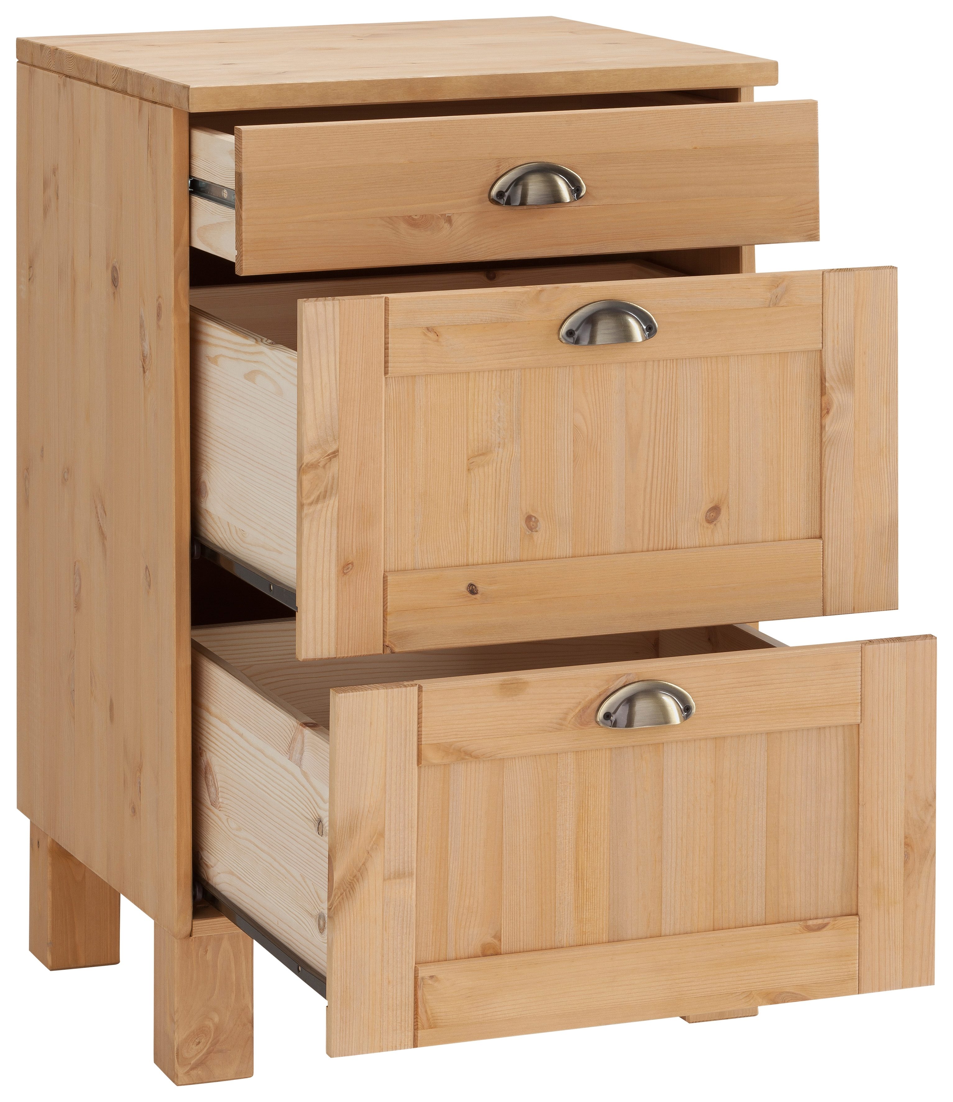 Home affaire Onderkast Oslo 50 cm breed, in 2 diepten, met 23 mm werkblad, 3 laden