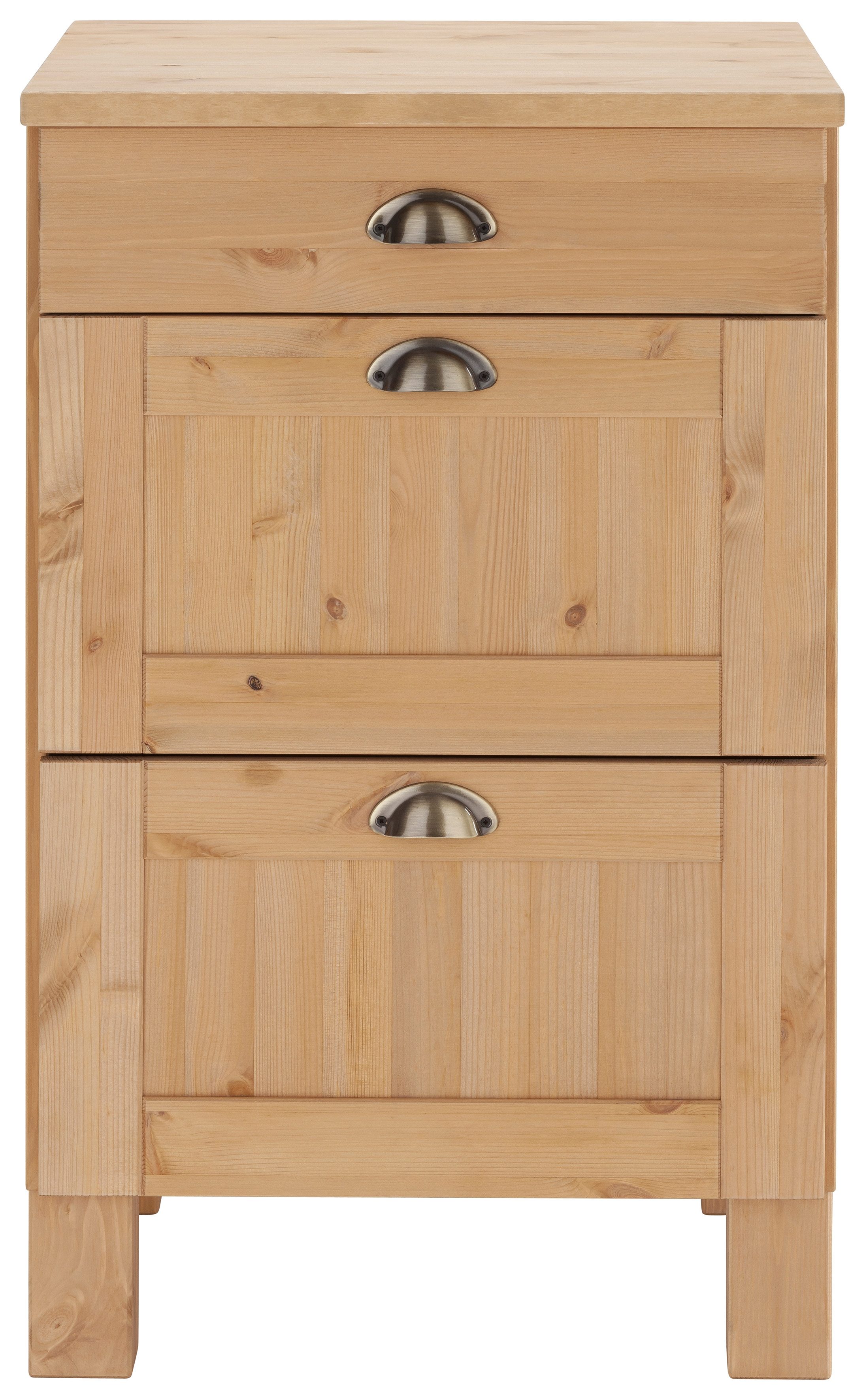 Home affaire Onderkast Oslo 50 cm breed, in 2 diepten, met 23 mm werkblad, 3 laden